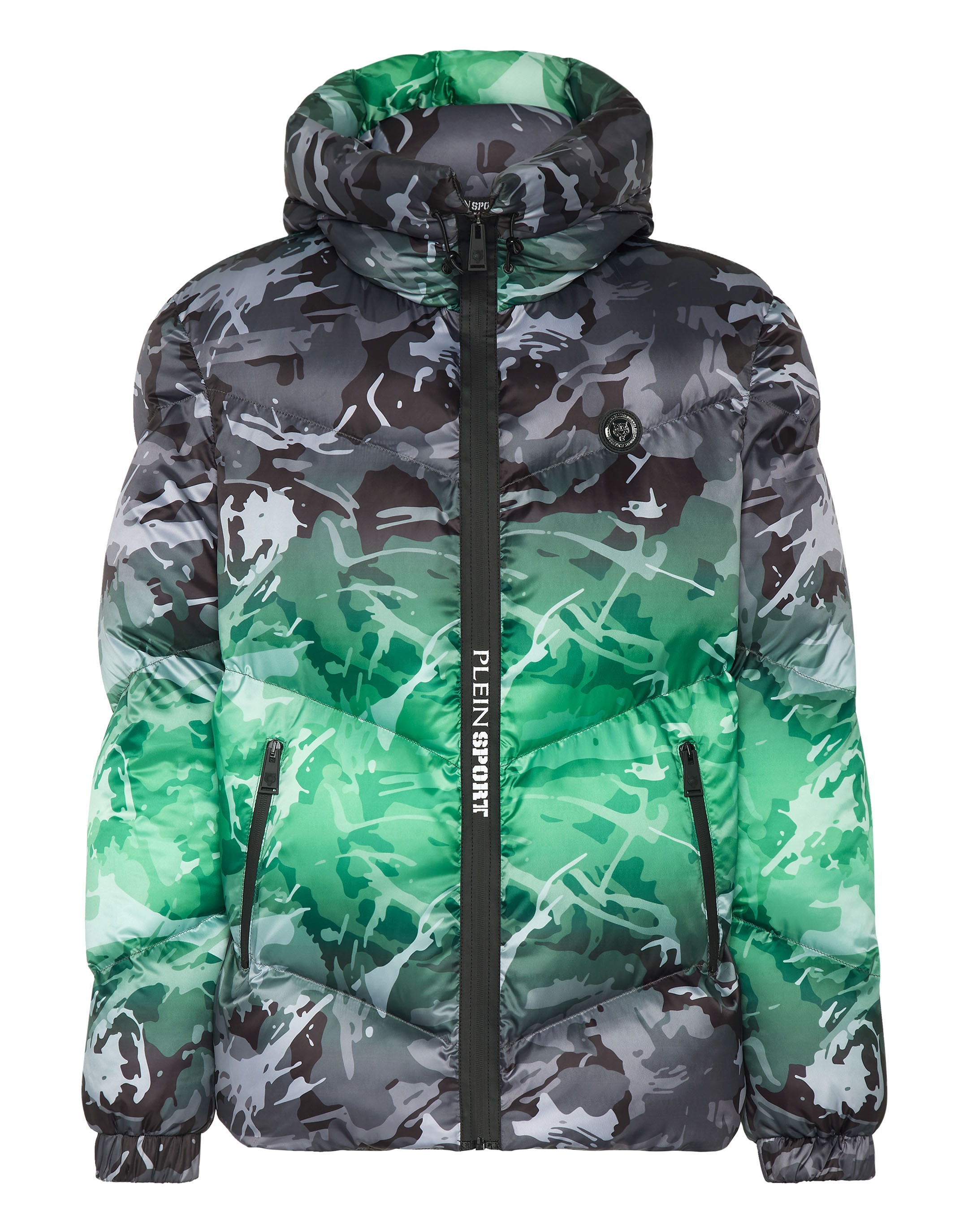 PLEIN SPORT Daunenjacke "Camouflage" günstig online kaufen