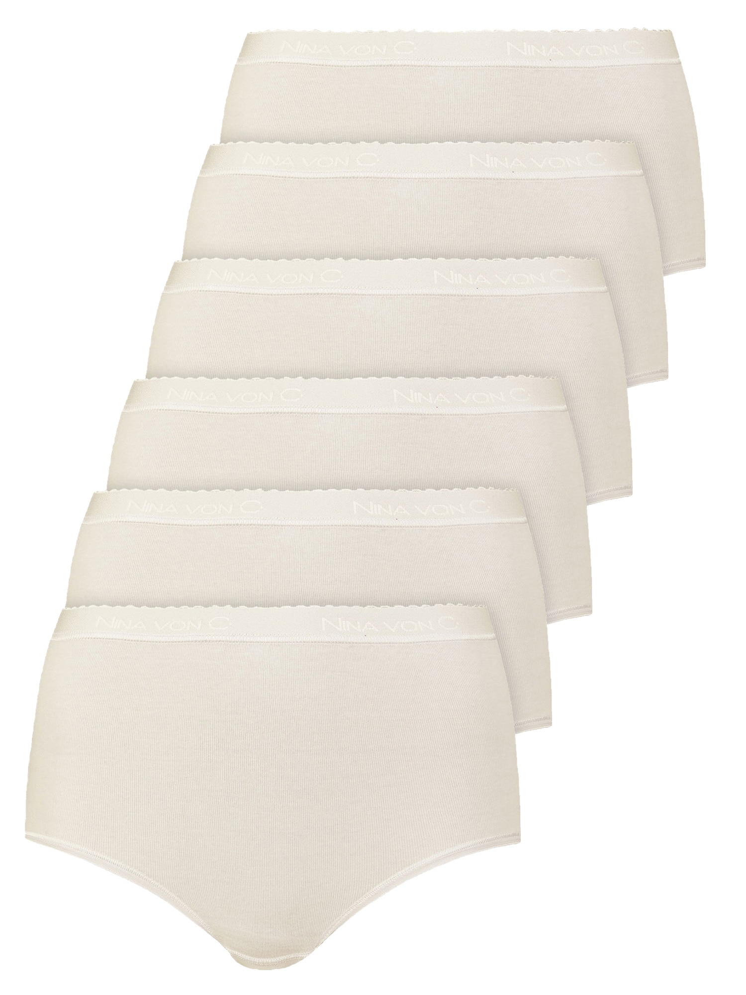 Nina Von C. Taillenshaper "6er Pack Damen Taillenslip Slipboutique"