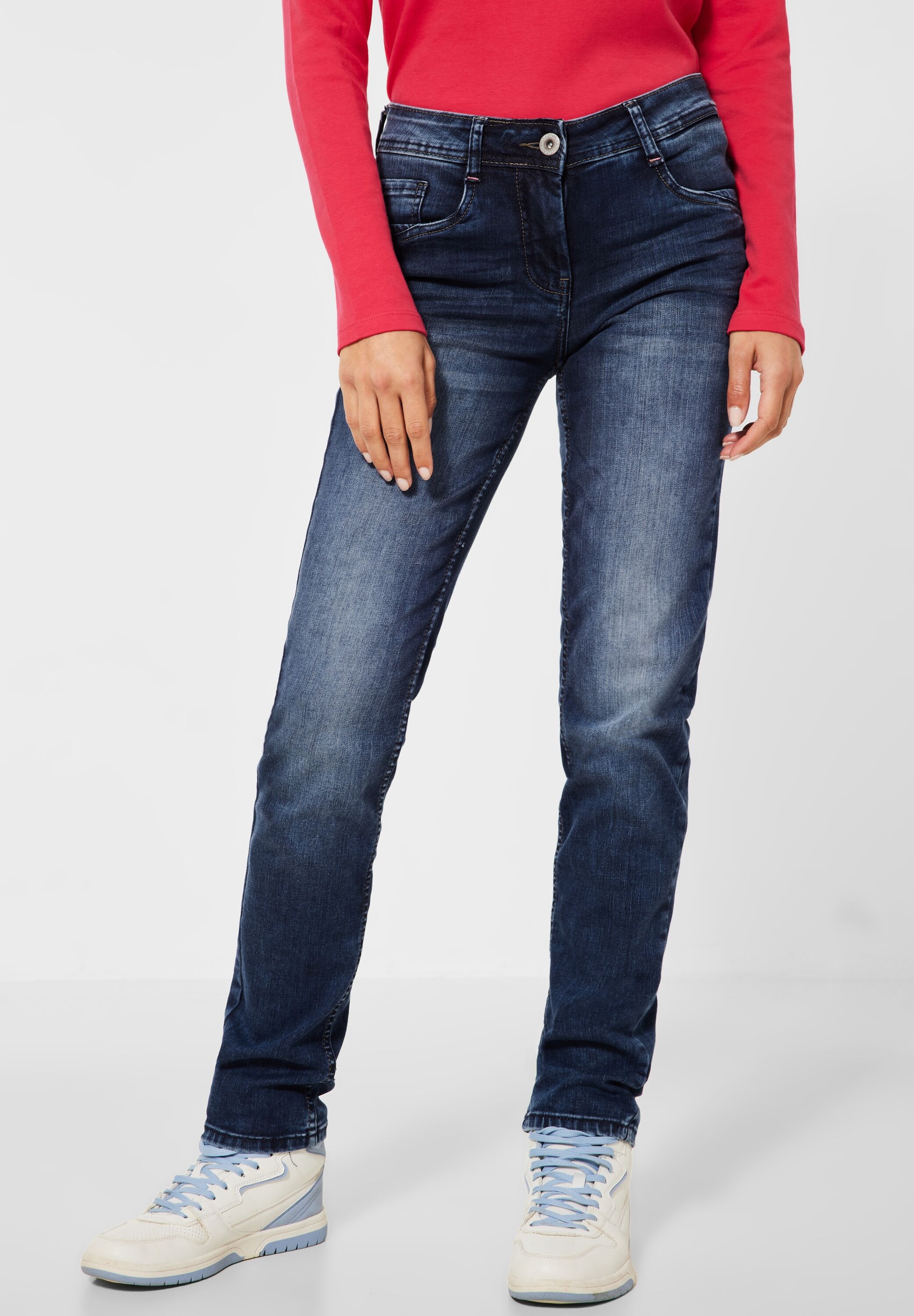 Cecil Slim-fit-Jeans, 5-Pocket-Style