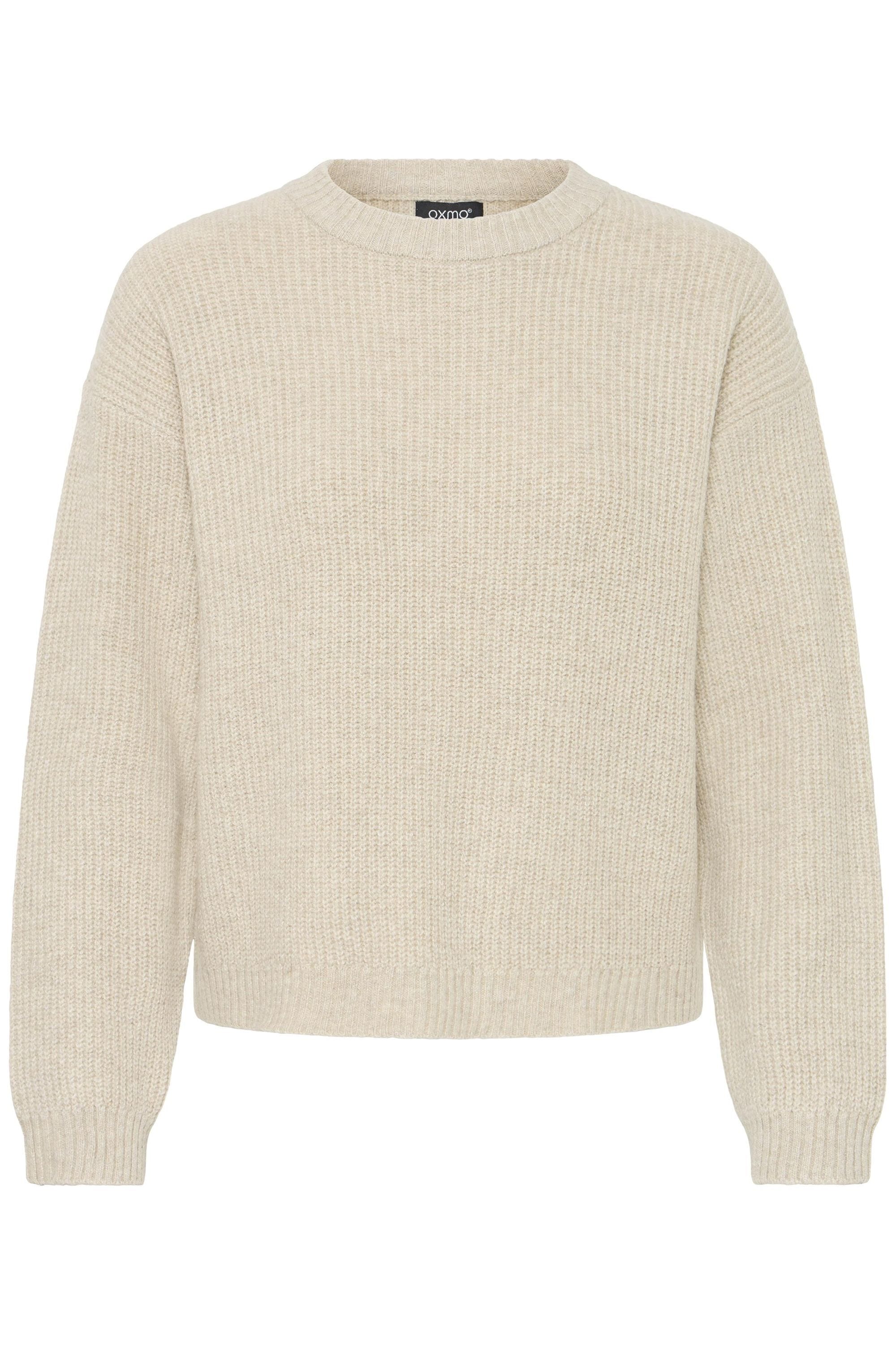 OXMO Strickfleece-Pullover »Strickpullover OXBMMOLARA ONECK«