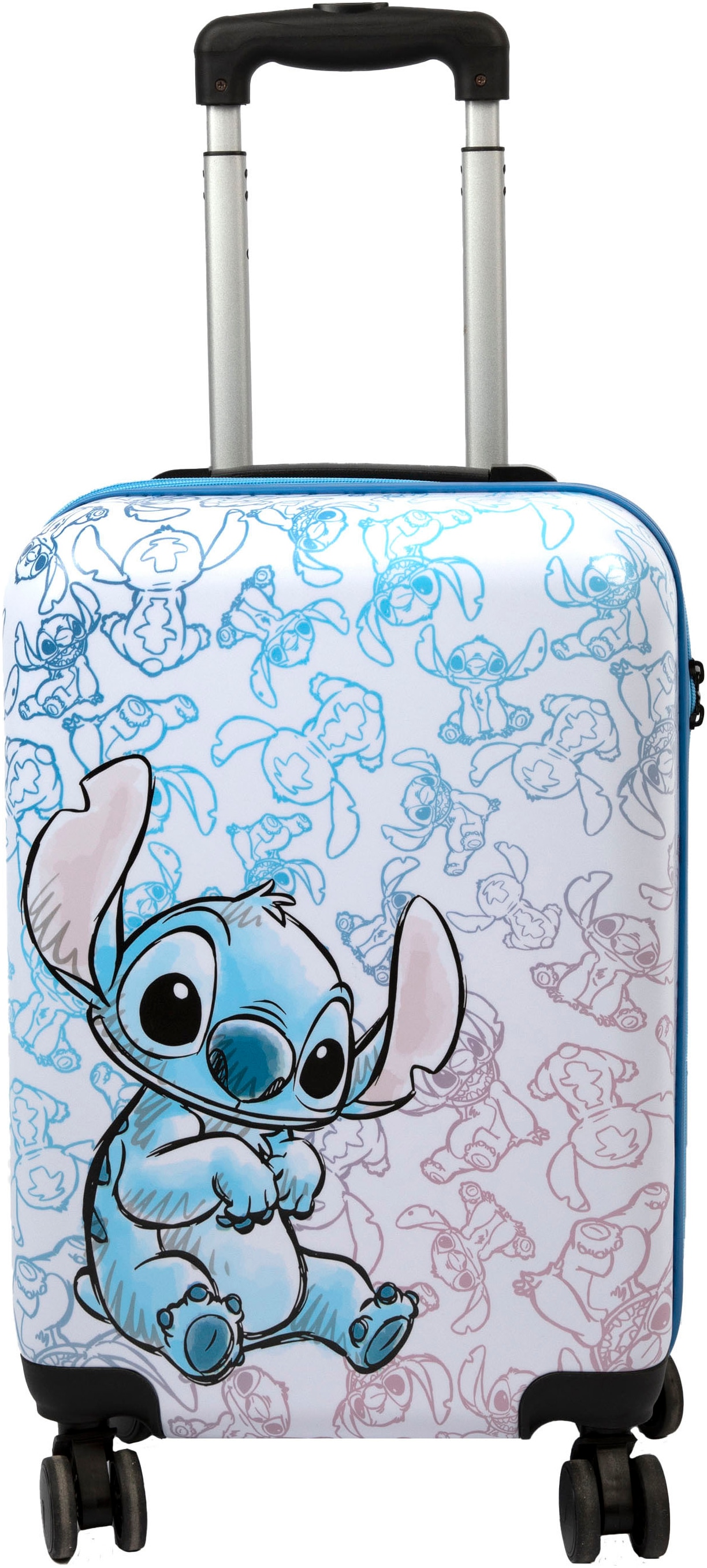 UNDERCOVER Kinderkoffer "Stitch, 59 cm", 4 St. Rollen, mit TSA-Zahlenschloss