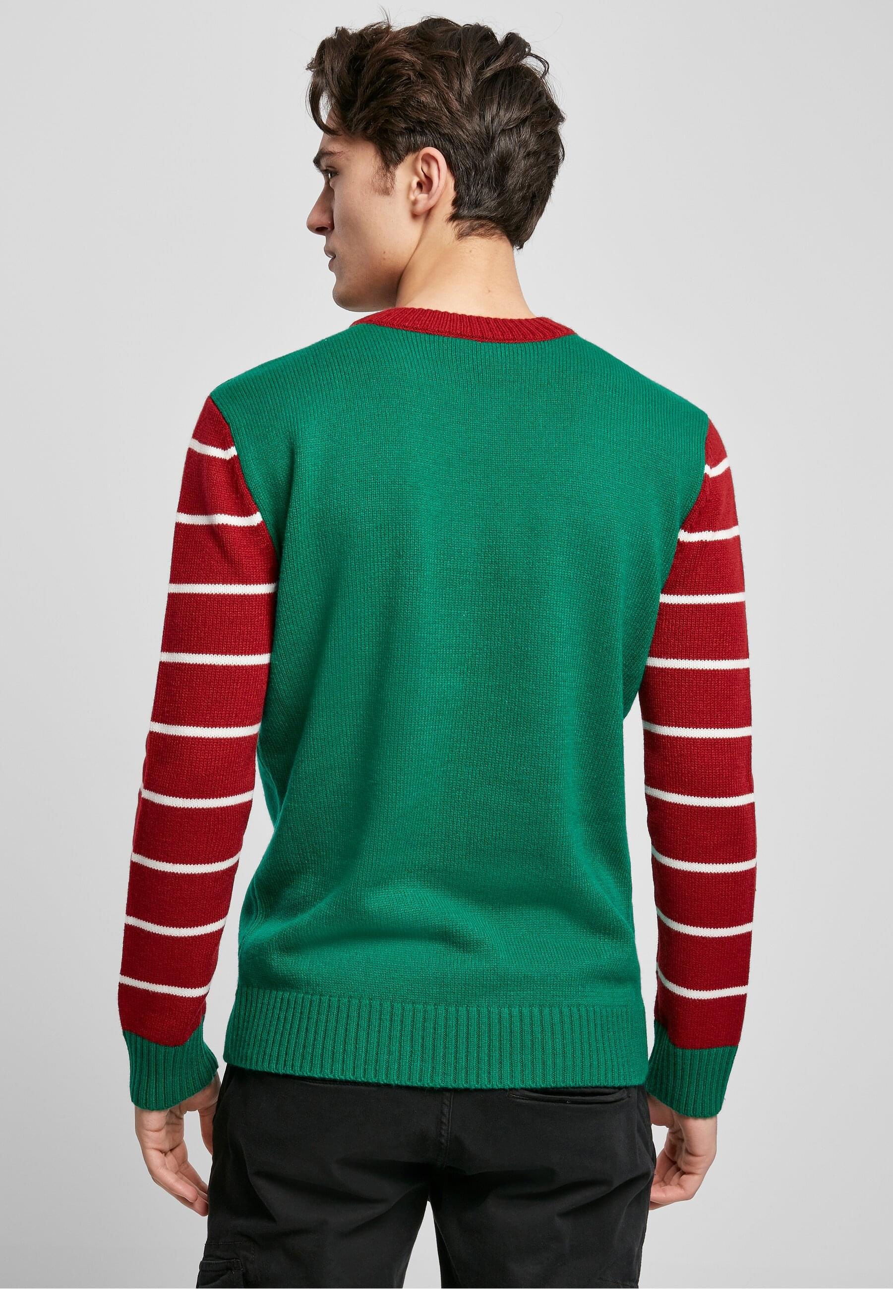 URBAN CLASSICS Rundhalspullover »Urban Classics Herren Wanted Christmas Sweater«, (1 tlg.)