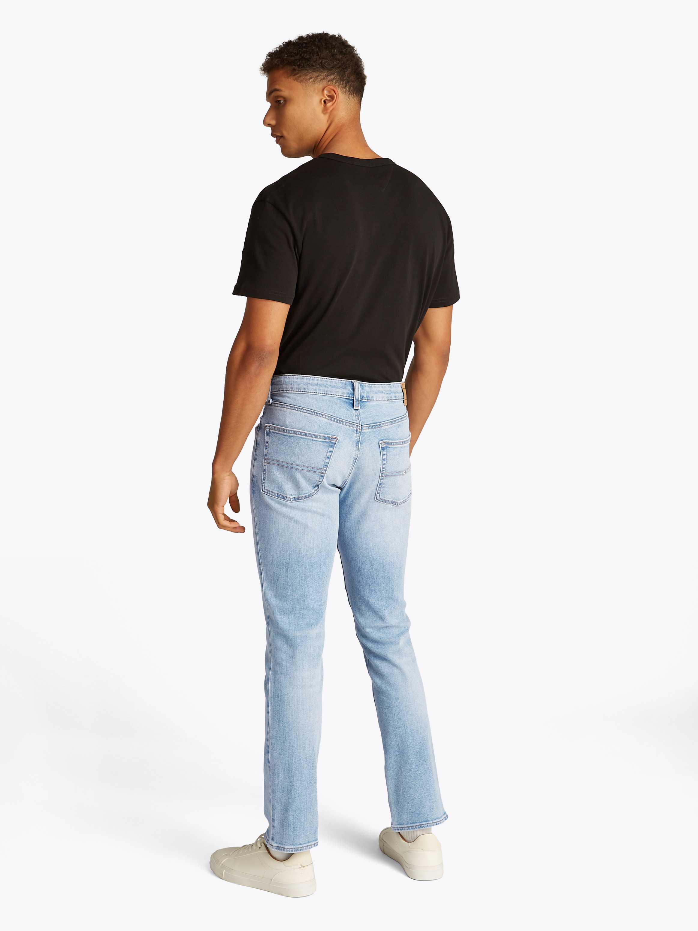 Tommy Jeans Slim-fit-Jeans »Scanton Slim Denim«, Mit Gürtelschlaufen