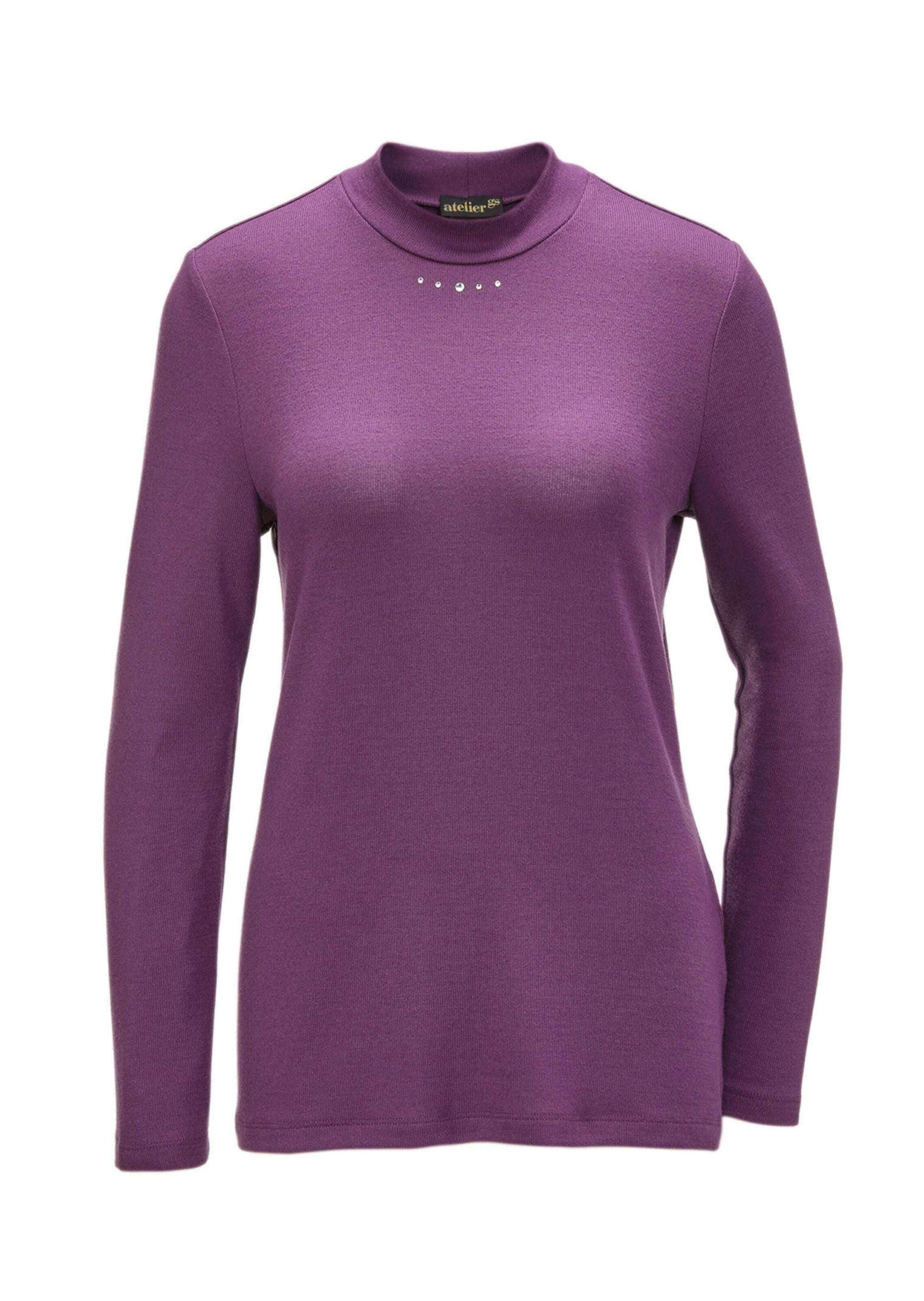 GOLDNER Longpullover "Kurzgröße Strickshirt" Ohne günstig online kaufen