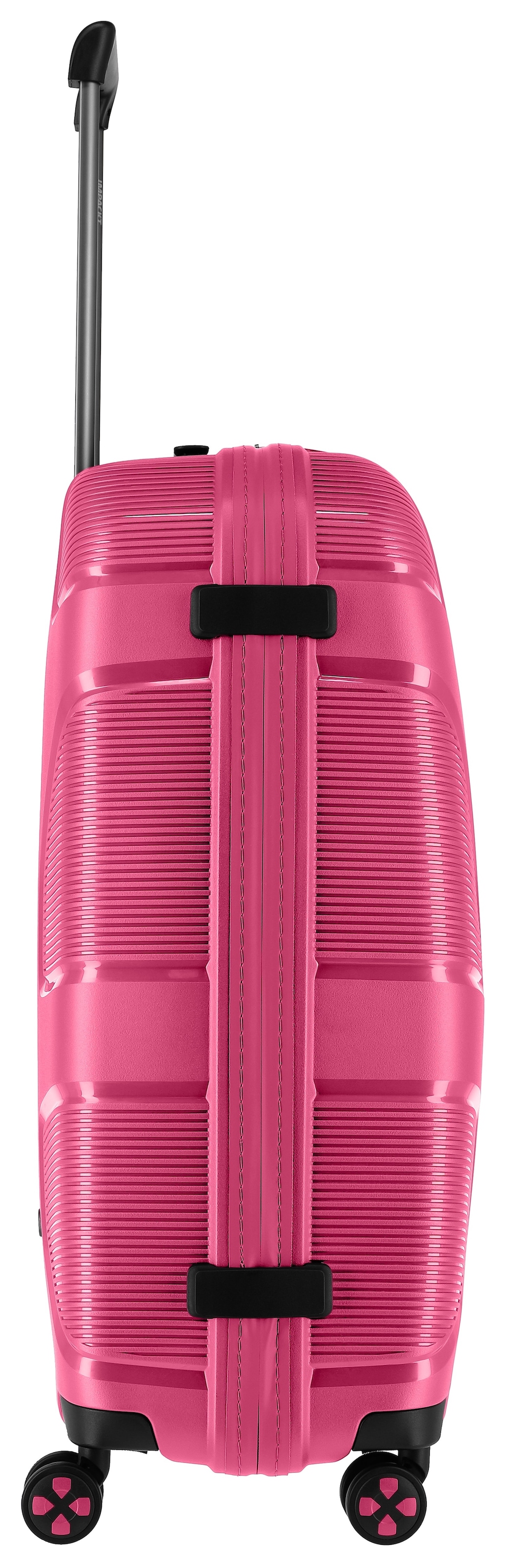 IMPACKT Hartschalen-Trolley »IP1, verschiedene Größen und Farben«, 4 Rollen, Hartschalen-Koffer vegan Koffer Reisegepäck USB-Port TSA Zahlenschloss