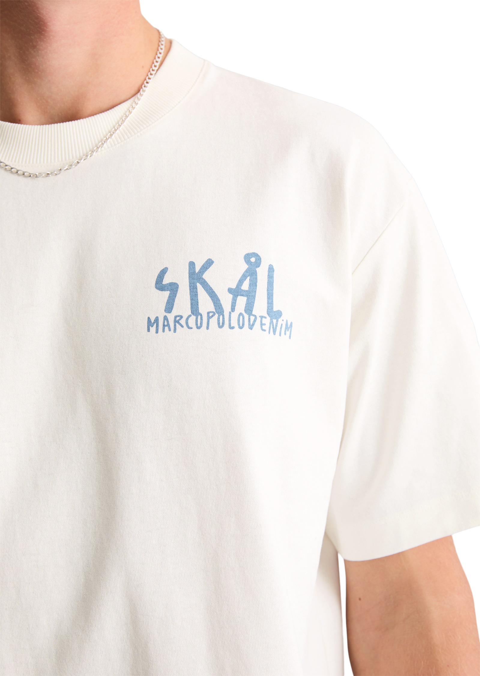 Marc O'Polo DENIM T-Shirt »mit Rückenprint«