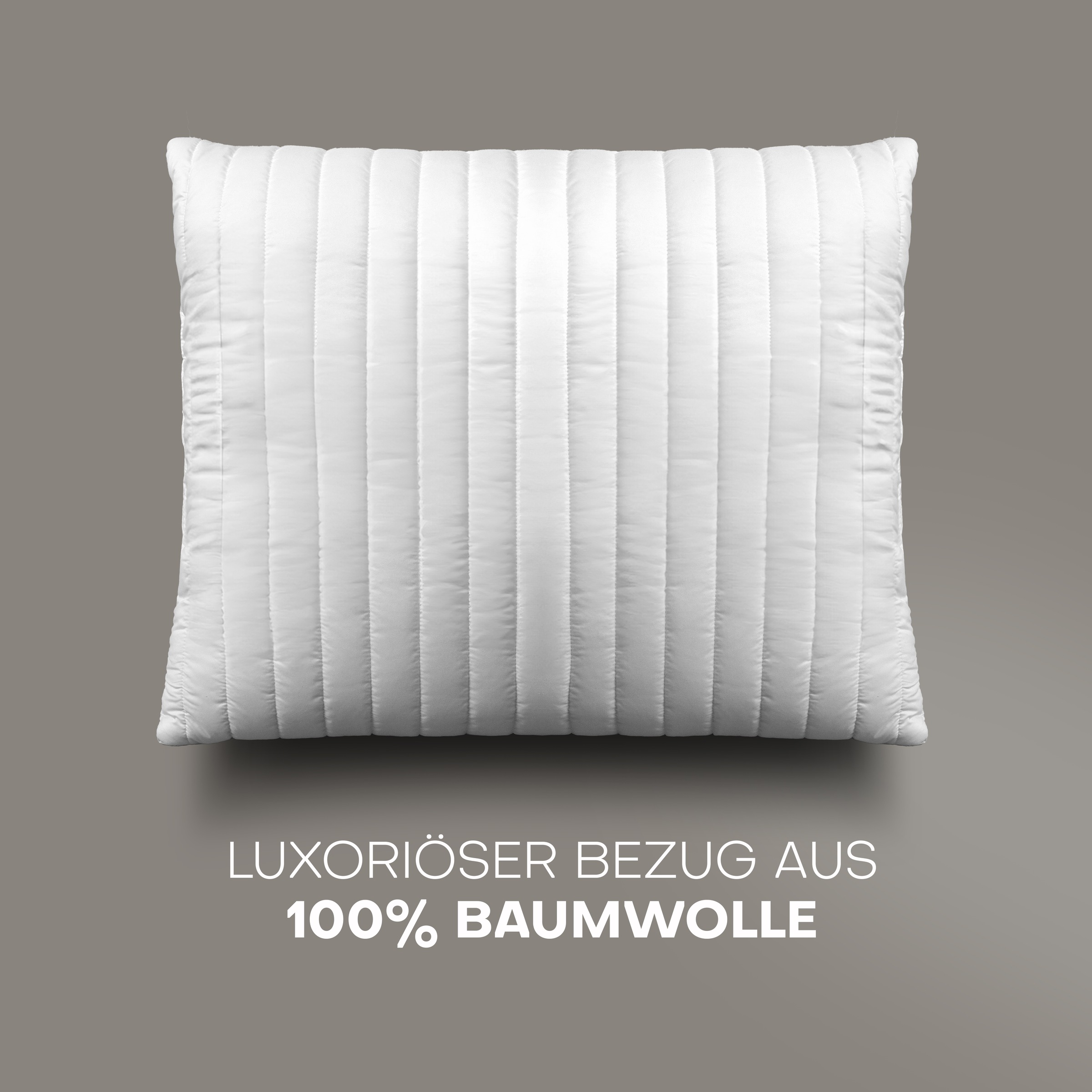 John Cotton Baumwollkissen "Magicline 40x80, 80x80 cm, pure Eleganz" Füllun günstig online kaufen