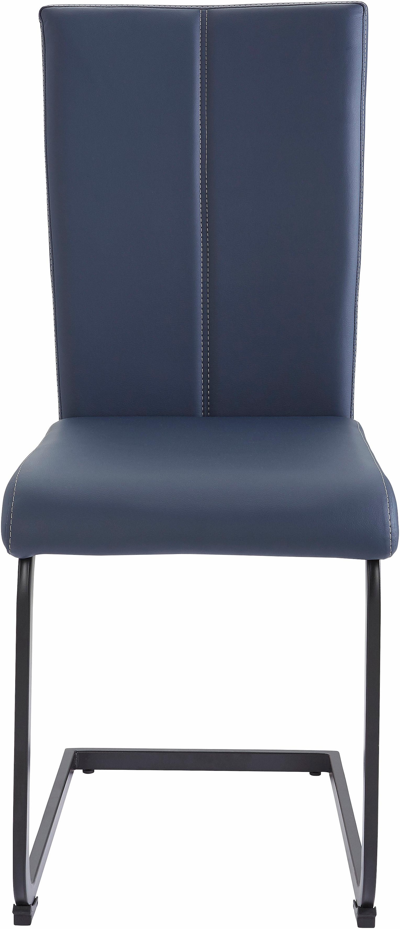 Home affaire Freischwinger "Nils" (Set) 2 Stk. Kunstleder Stuhl belastbar b günstig online kaufen