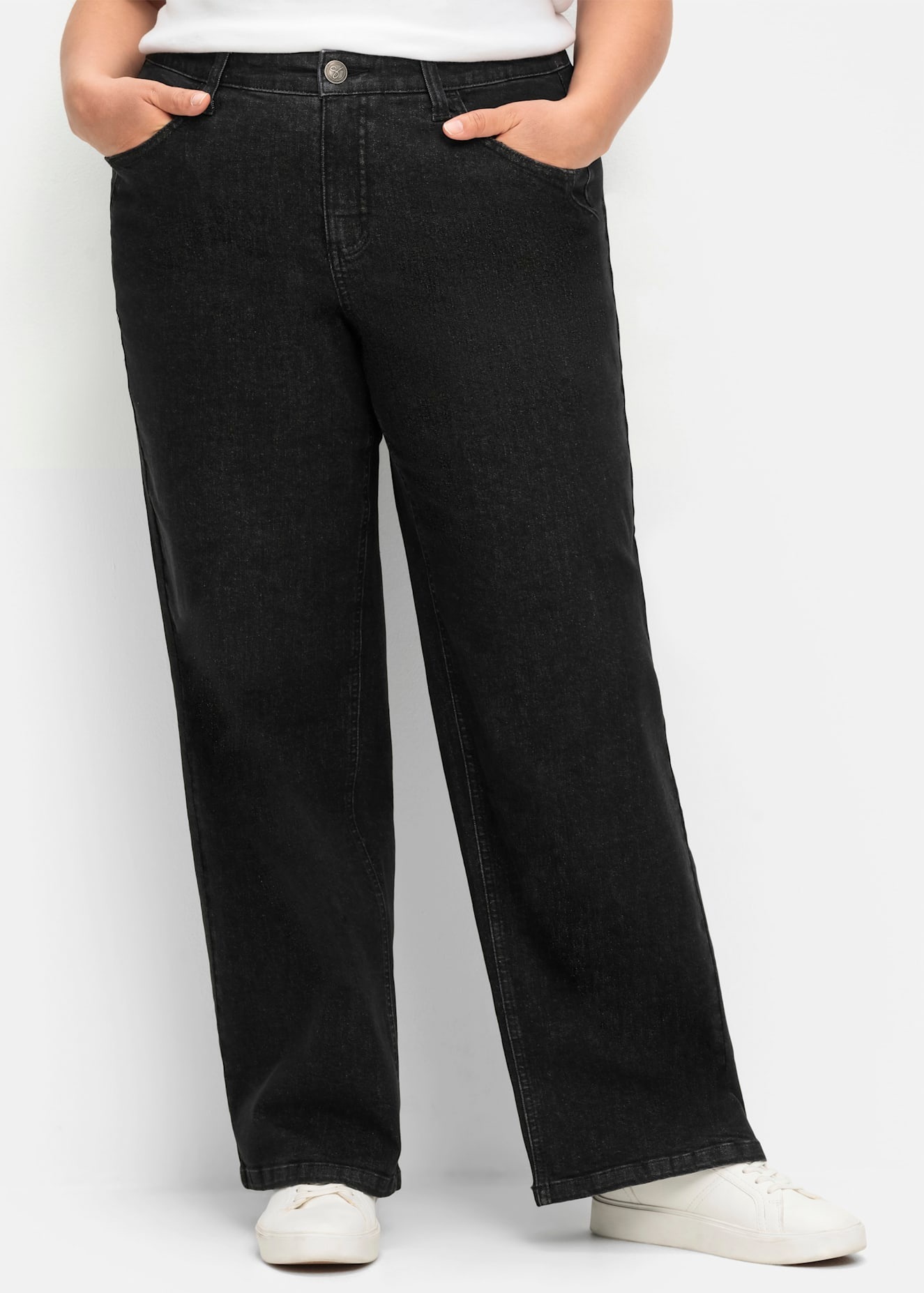 Sheego 5-Pocket-Jeans 1 Stk. günstig online kaufen