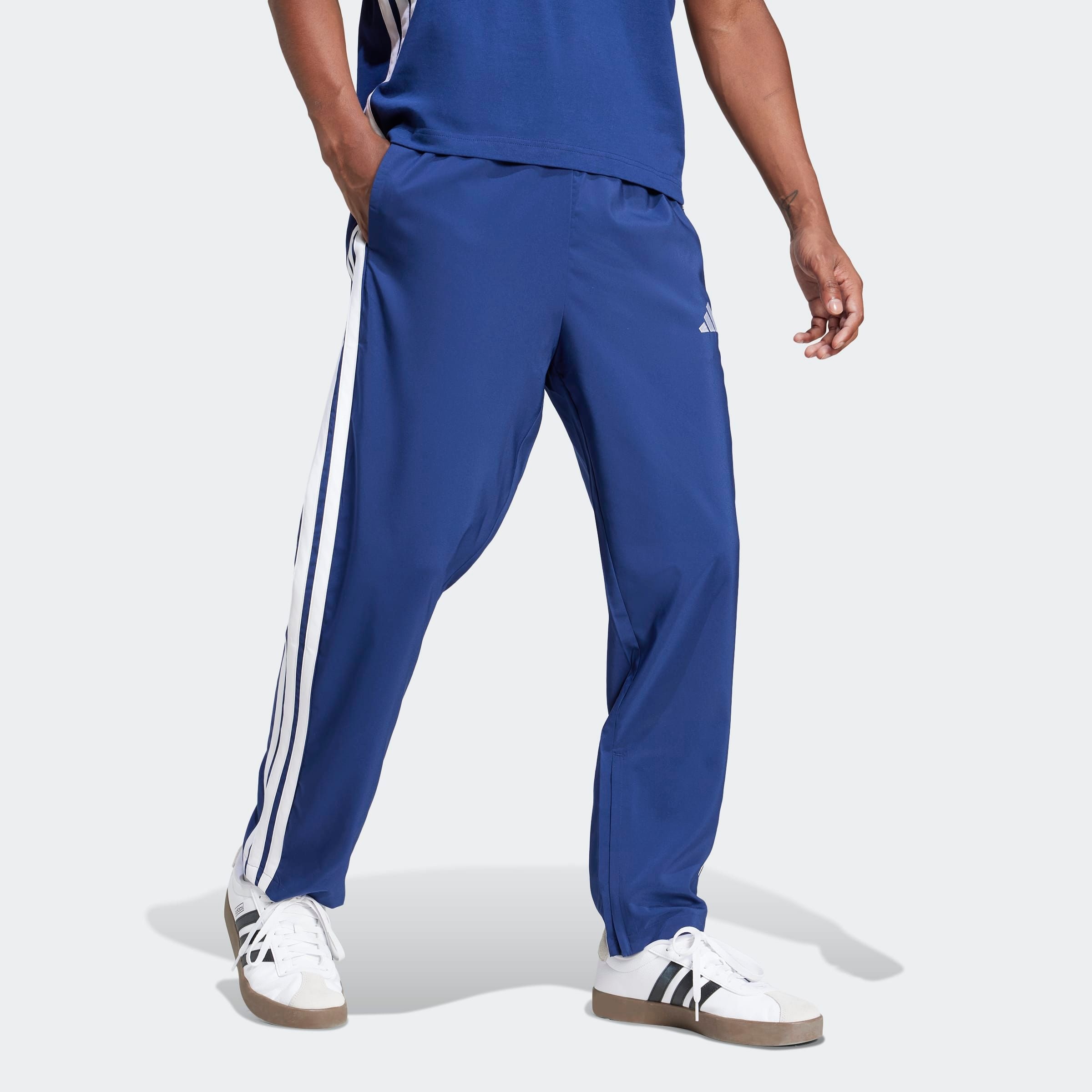 adidas Sportswear Sporthose "ESSENTIALS 3-STREIFEN STANFORD OPEN HEM" für v günstig online kaufen