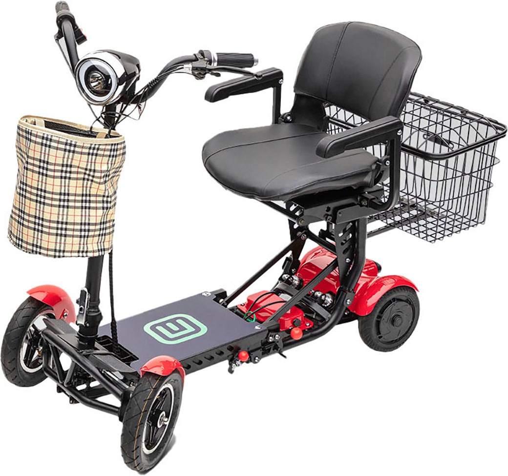 ECONELO Elektromobil »Foldy Premium Rot«