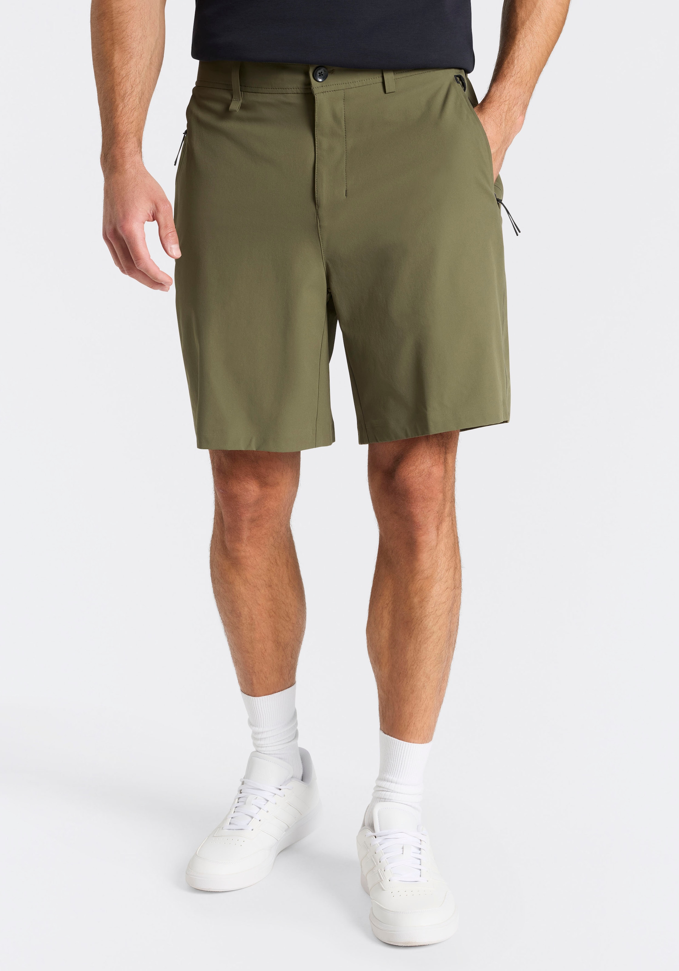BOSS GREEN Shorts »Porsche Spirit 70 Capsule Collection«  Premium Herrenmode Limited, Stretchmaterial, wasserabweisendes Finish