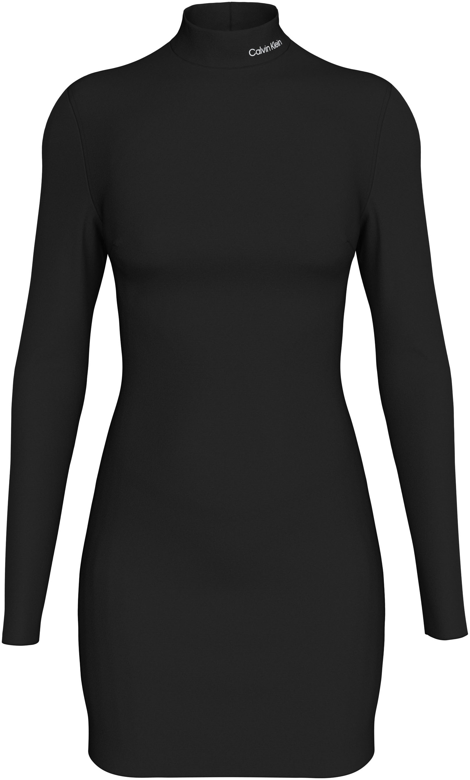 Calvin Klein Jeans Jerseykleid »LOGO ELASTIC MILANO DRESS«, mit Logoschriftzug