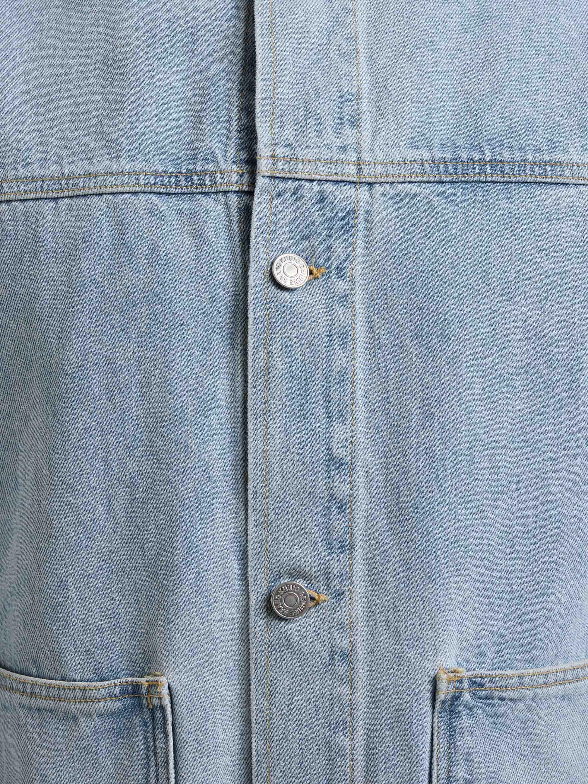khujo Jeansjacke »Barto« ohne Kapuze Modische Jacke in Jeans-Optik