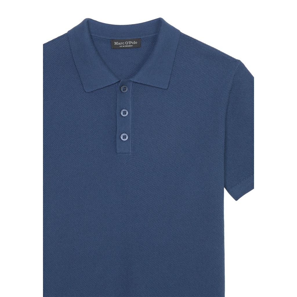 Marc O'Polo Poloshirt »in elastischer Bio-Baumwoll-Qualität«