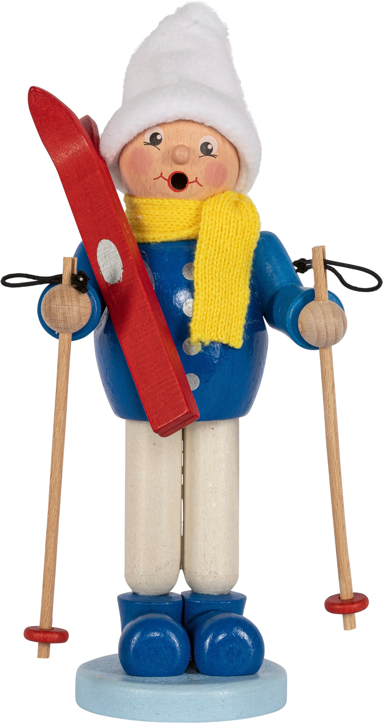 SAICO Original Räuchermännchen "Junge mit Ski" BxHxT: 11x23x10 cm günstig online kaufen