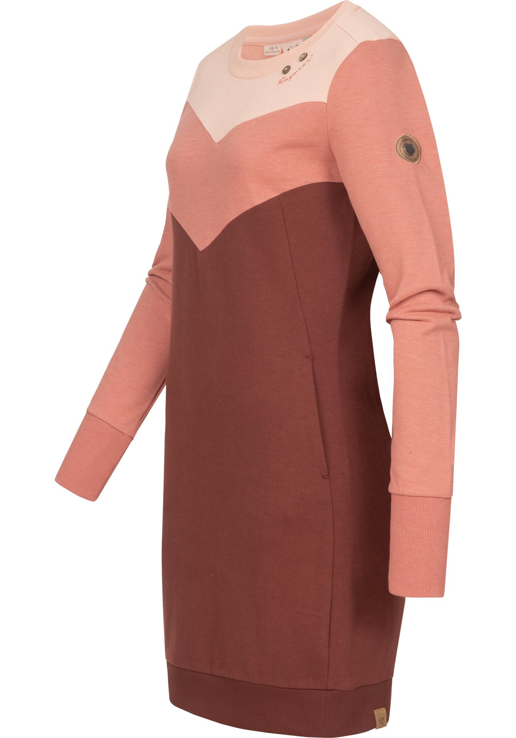 stylisches Langarmkleid Organic«, Dress Winter BAUR kaufen | online Ragwear Sweatkleid für den »Trega
