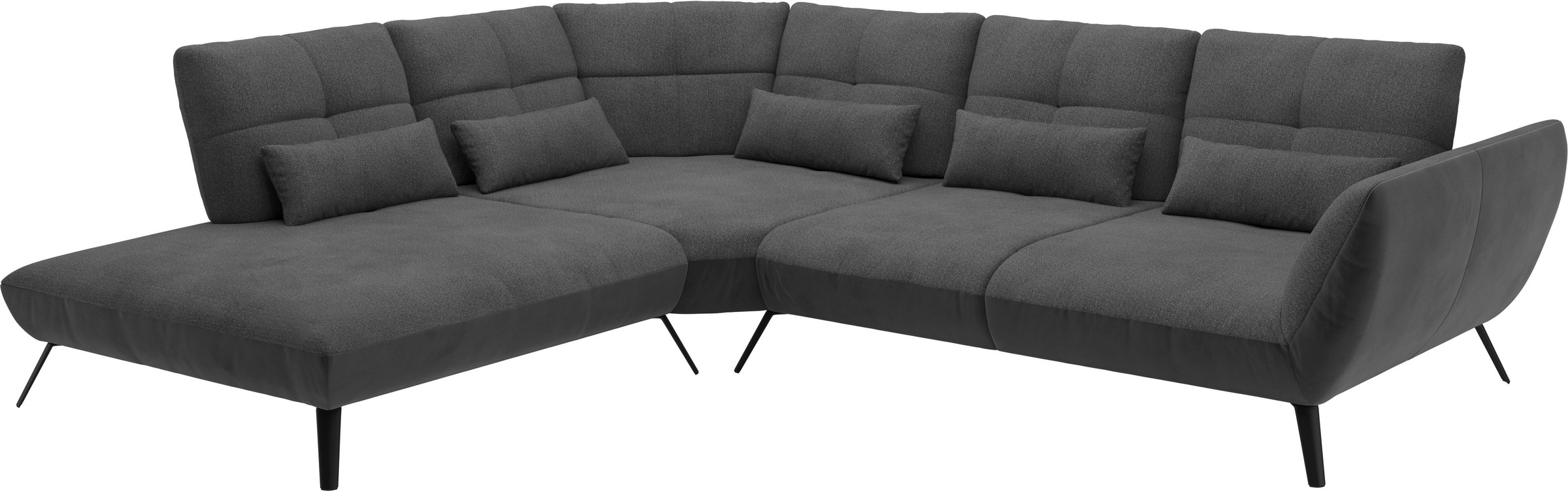 Places of Style Ecksofa »Mikado L-Form«, inkl. Sitztiefenverstellung und Armteilverstellung