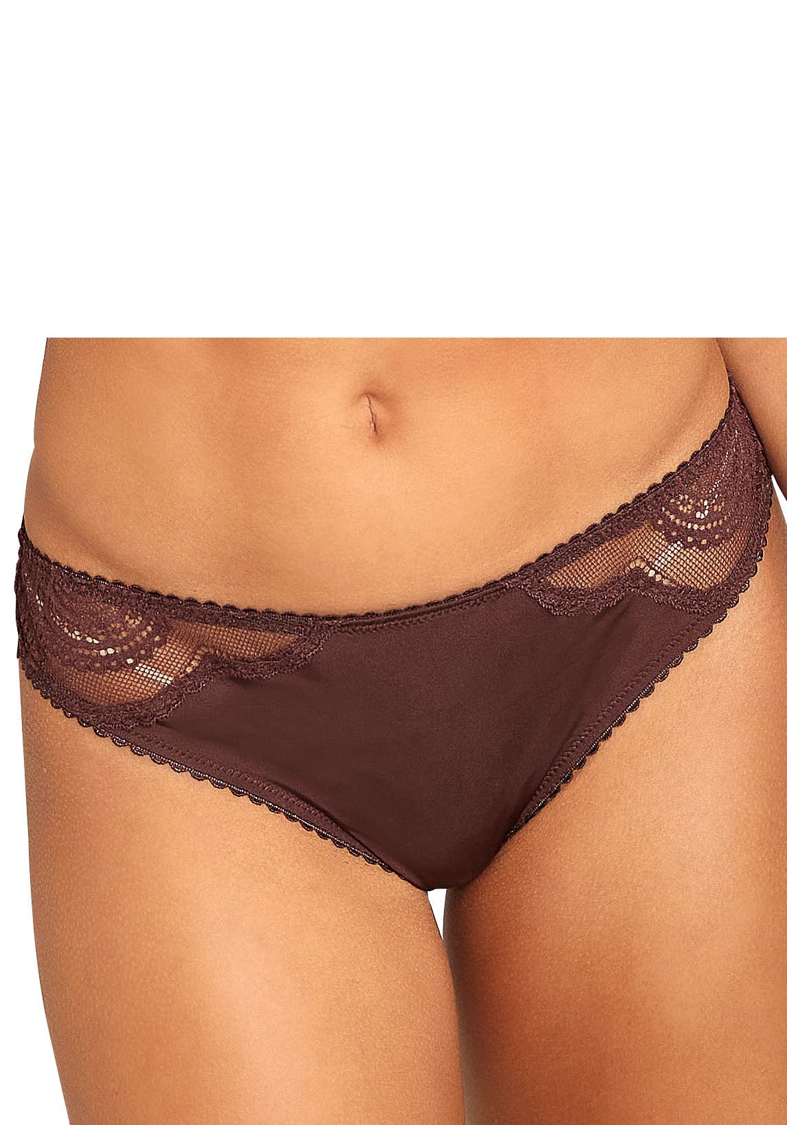 LASCANA Brasilslip Packung, 2 Stk. tlg., mit zarter Spitze günstig online kaufen
