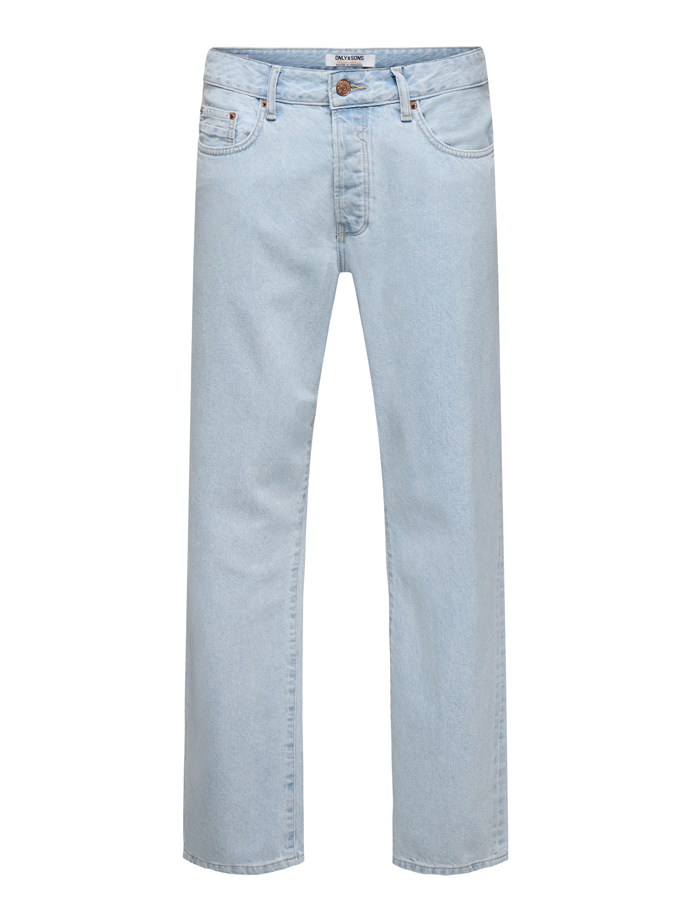 ONLY & SONS Regular-fit-Jeans "ONSEDGE STRAIGHT JAX BOX TAI DNM NOOS" günstig online kaufen