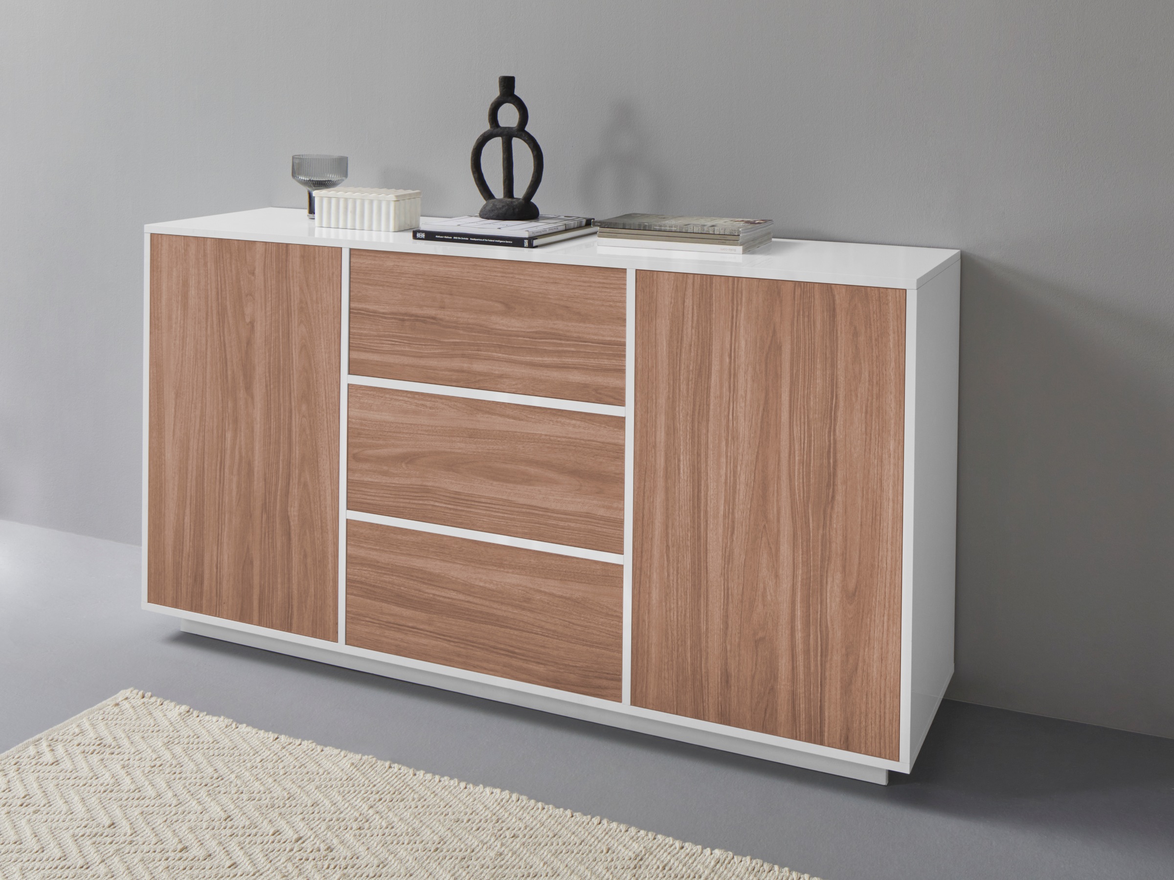 Home affaire Sideboard "bloom" Breite ca. 160 cm günstig online kaufen