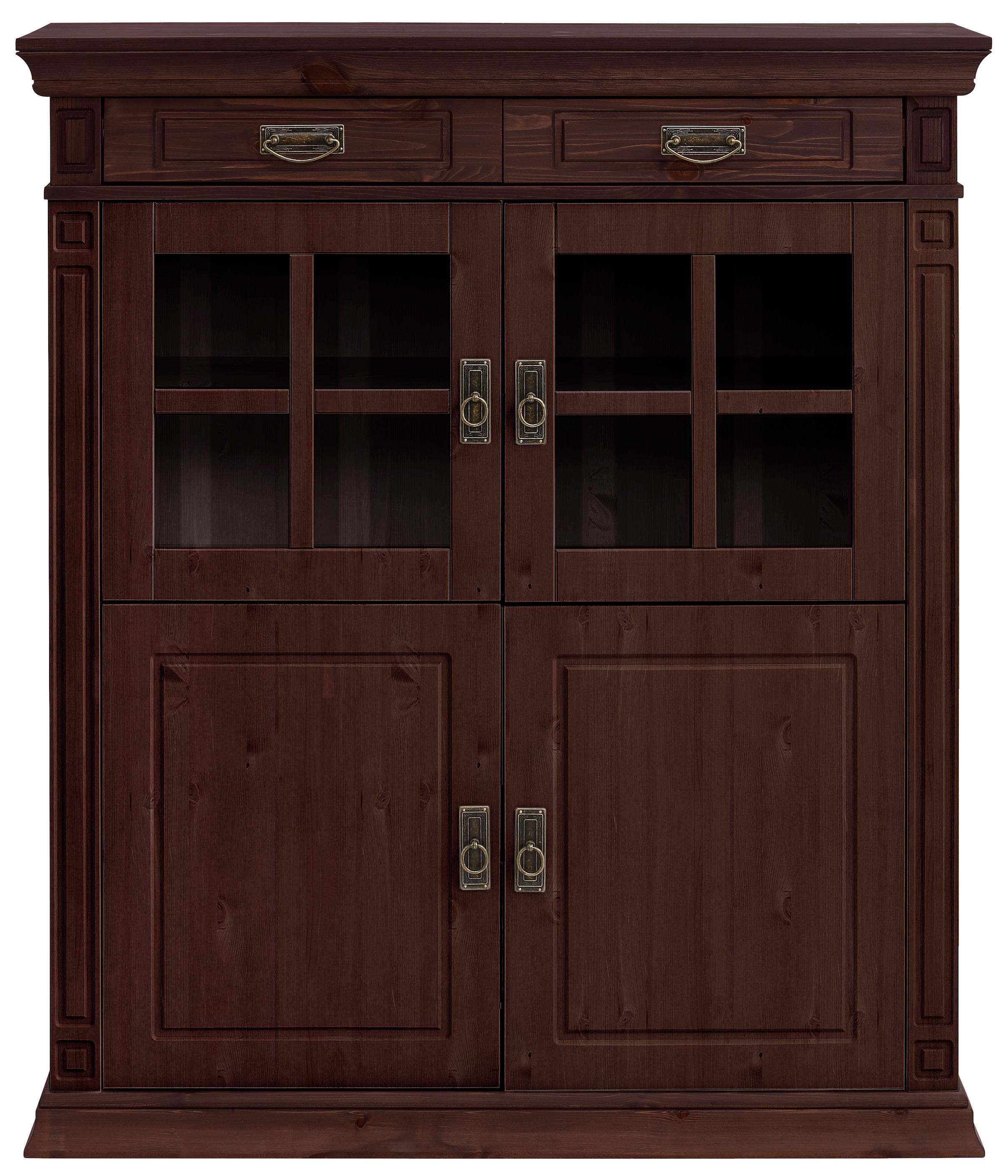 Home affaire Highboard »Vinales«, Vitrine, Breite 112 cm