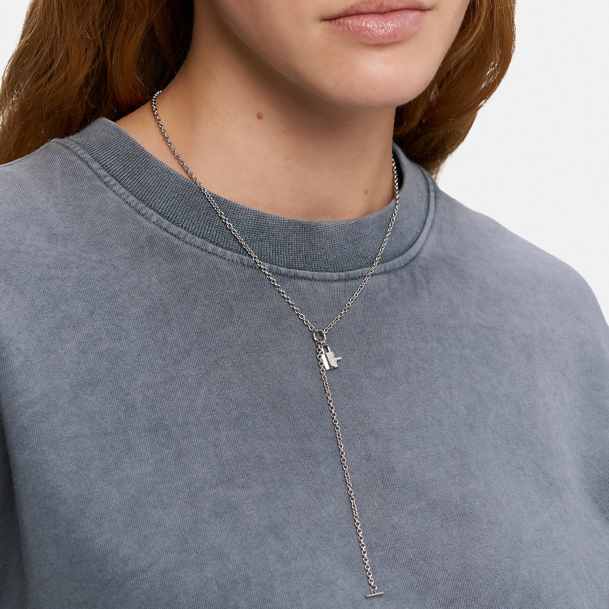 Liebeskind Berlin Y-Kette »Schmuck Geschenk Edelstahl Halskette The Love Bond«