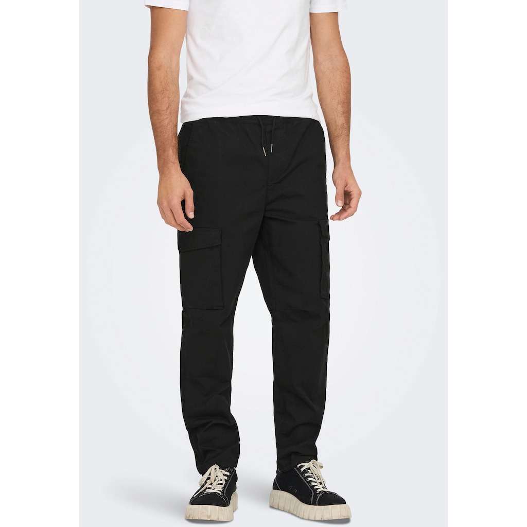 ONLY & SONS Cargohose »ONSELL TAPERED CARGO 4485«