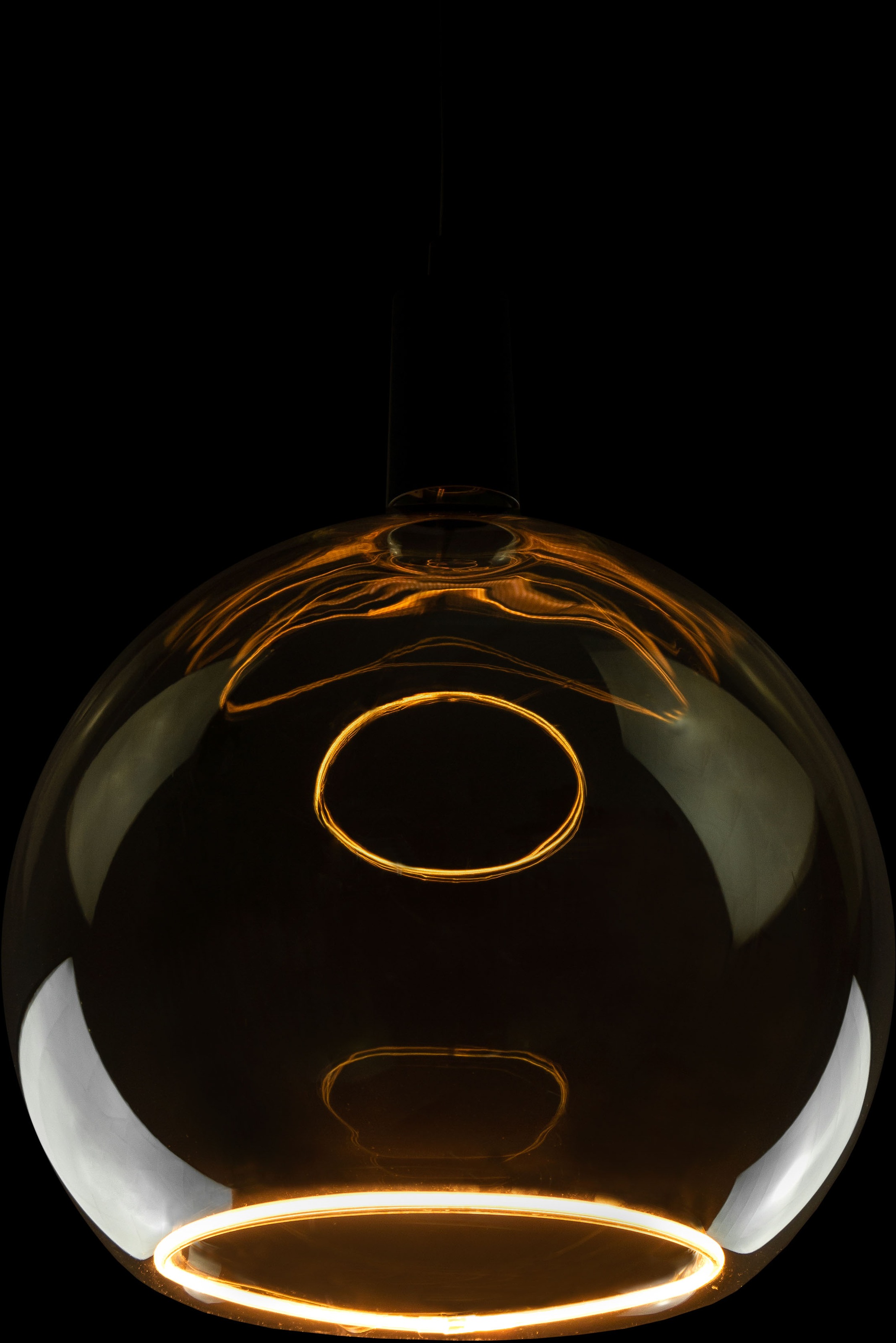 SEGULA LED-Leuchtmittel »Floating«, E27, 1 St., Warmweiß, dimmbar, Floating Globe 300 smokey grau, E27