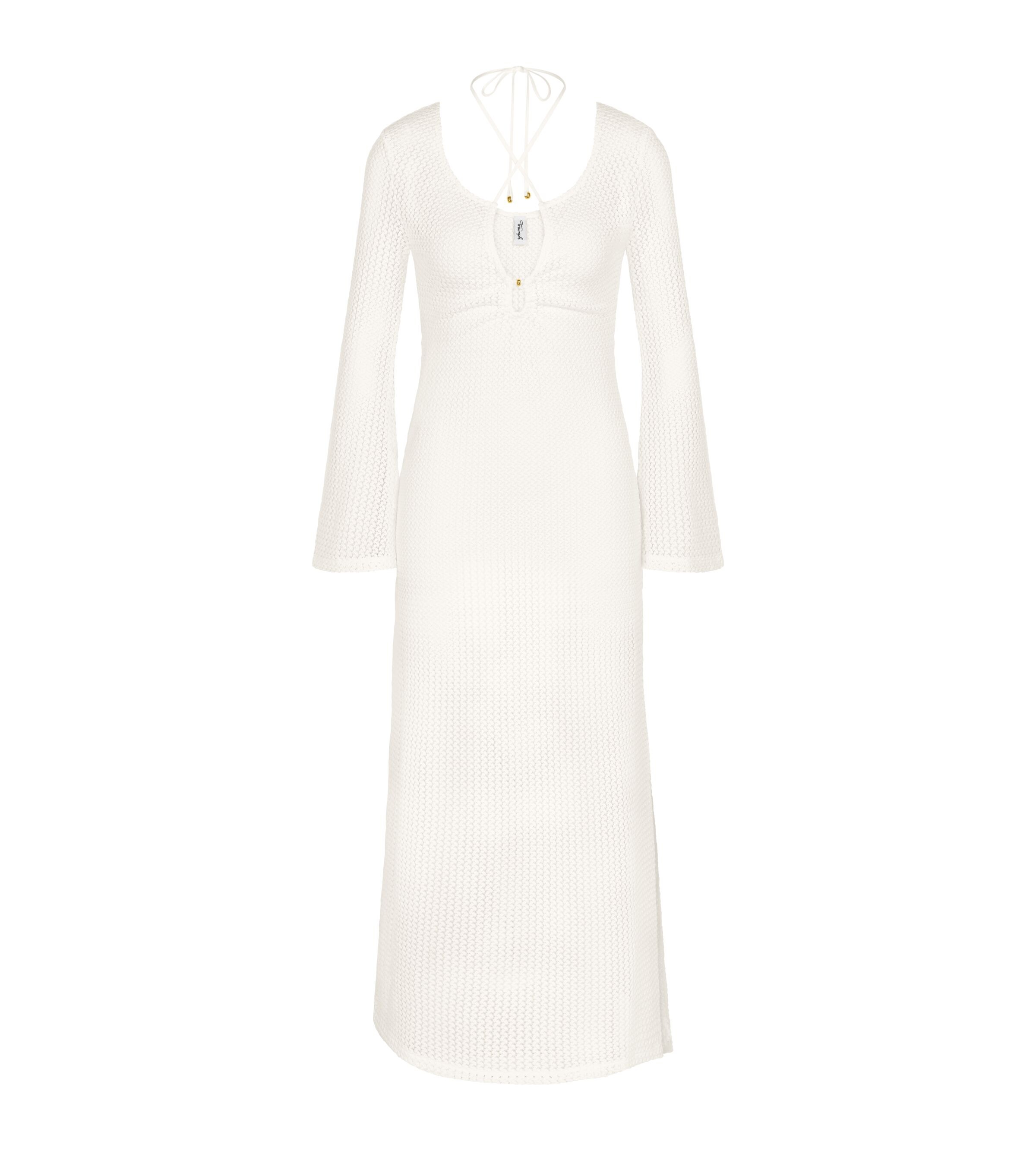 Triumph Strandkleid "Beach MyWear Crochet Long Dress LSL" weiches Häkeldesi günstig online kaufen