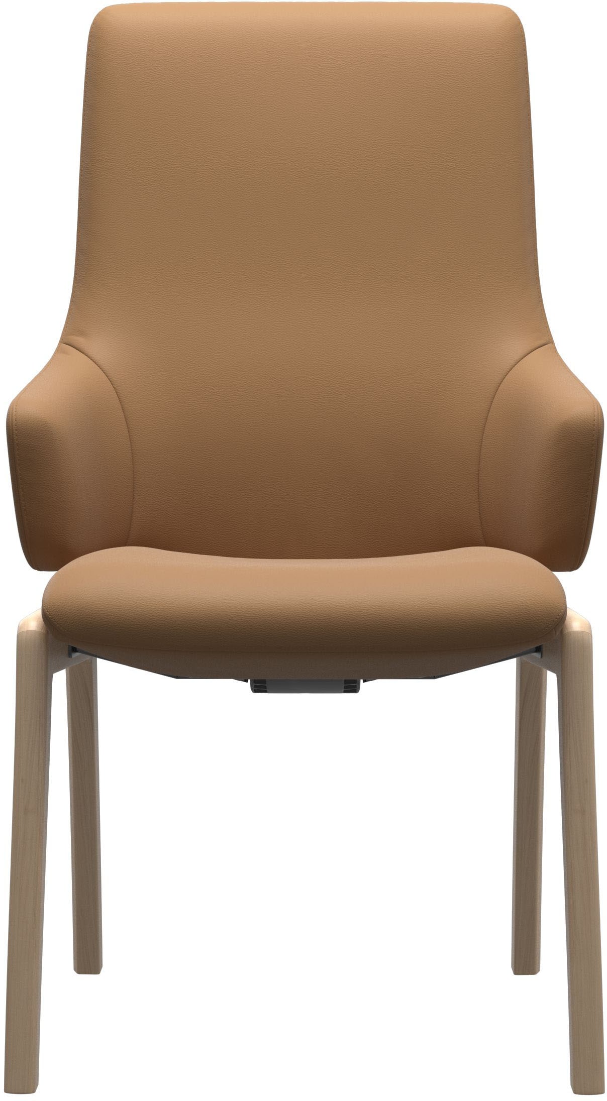 Stressless® Polsterstuhl »Laurel«, Leder PALOMA, High Back mit Armlehne, Größe L, mit abgerundeten Beinen in Eiche