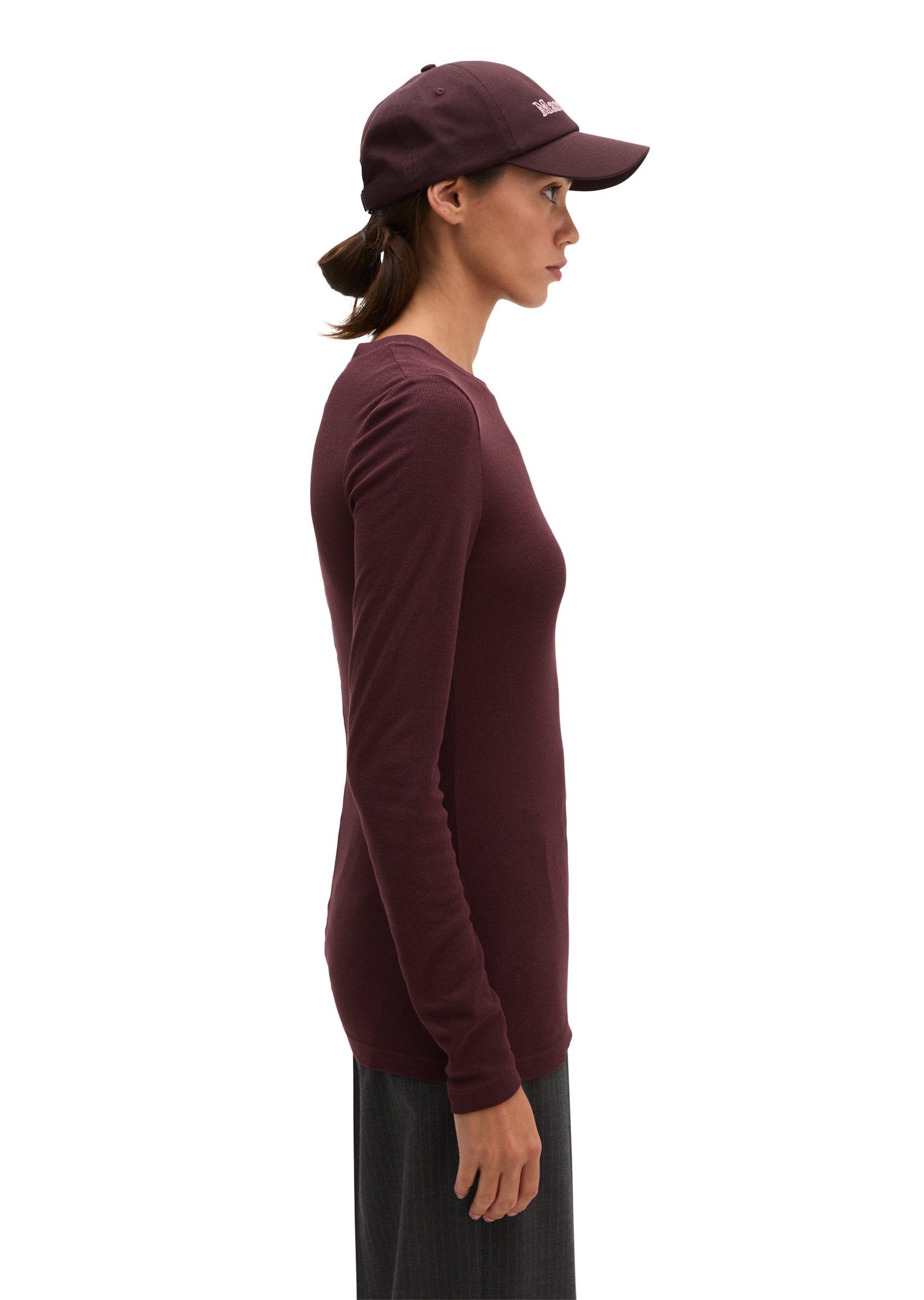 Marc O'Polo Langarmshirt »aus Lyocell-Bio-Baumwoll-Stretchjersey«