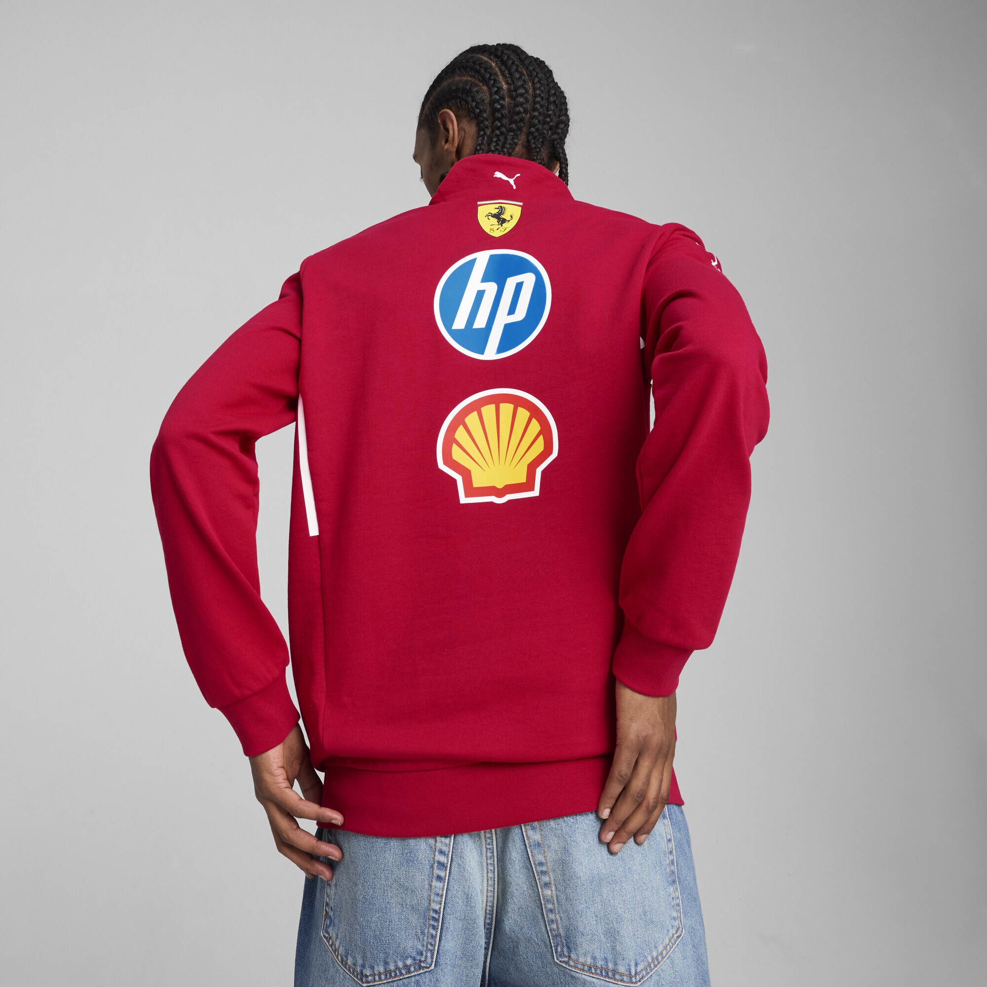 PUMA Sweatshirt »Scuderia Ferrari HP 2025 Team Sweatshirt Herren«