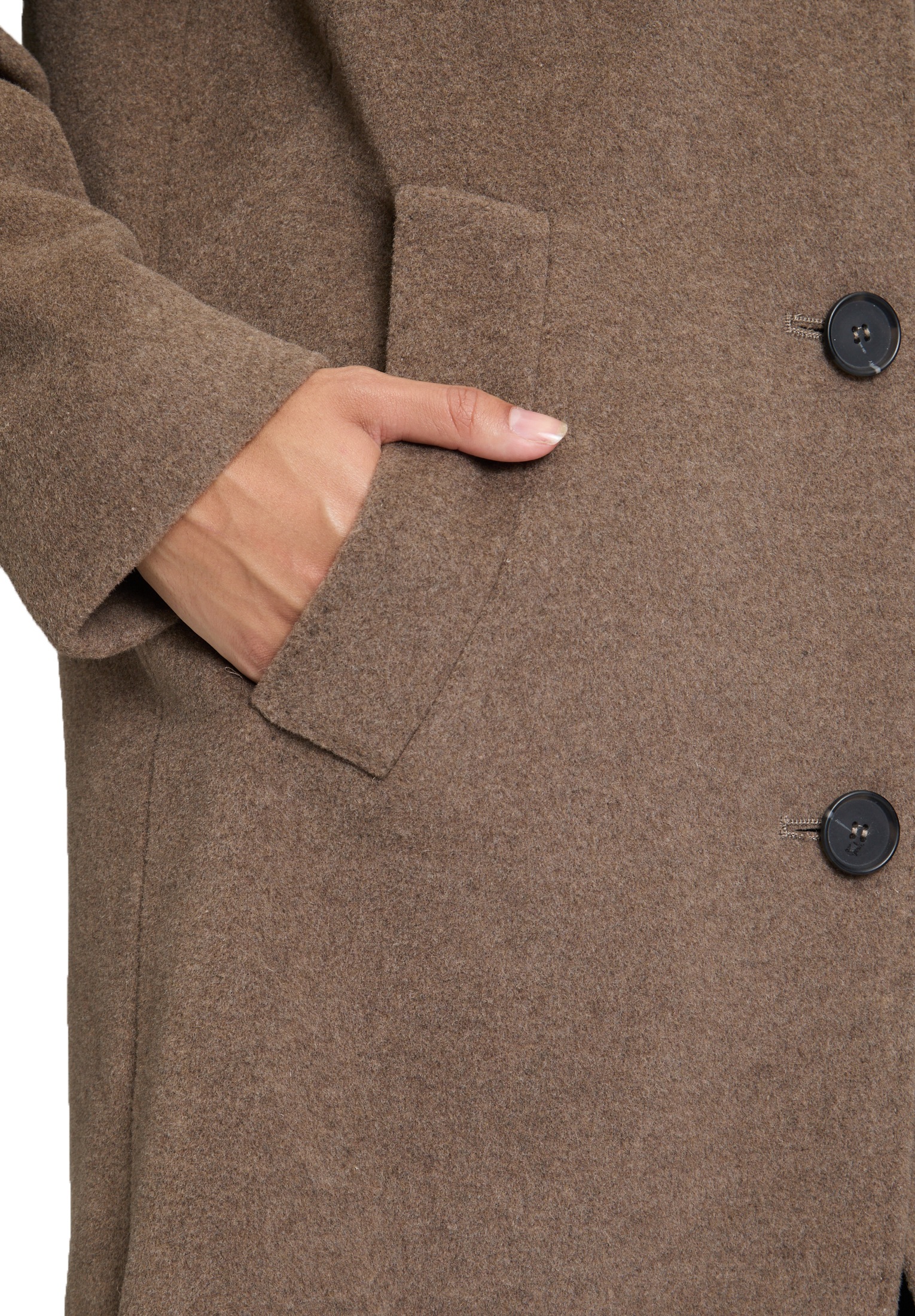 Betty Barclay Wolljacke »Betty Barclay Damen Wollmantel mit Kragen«