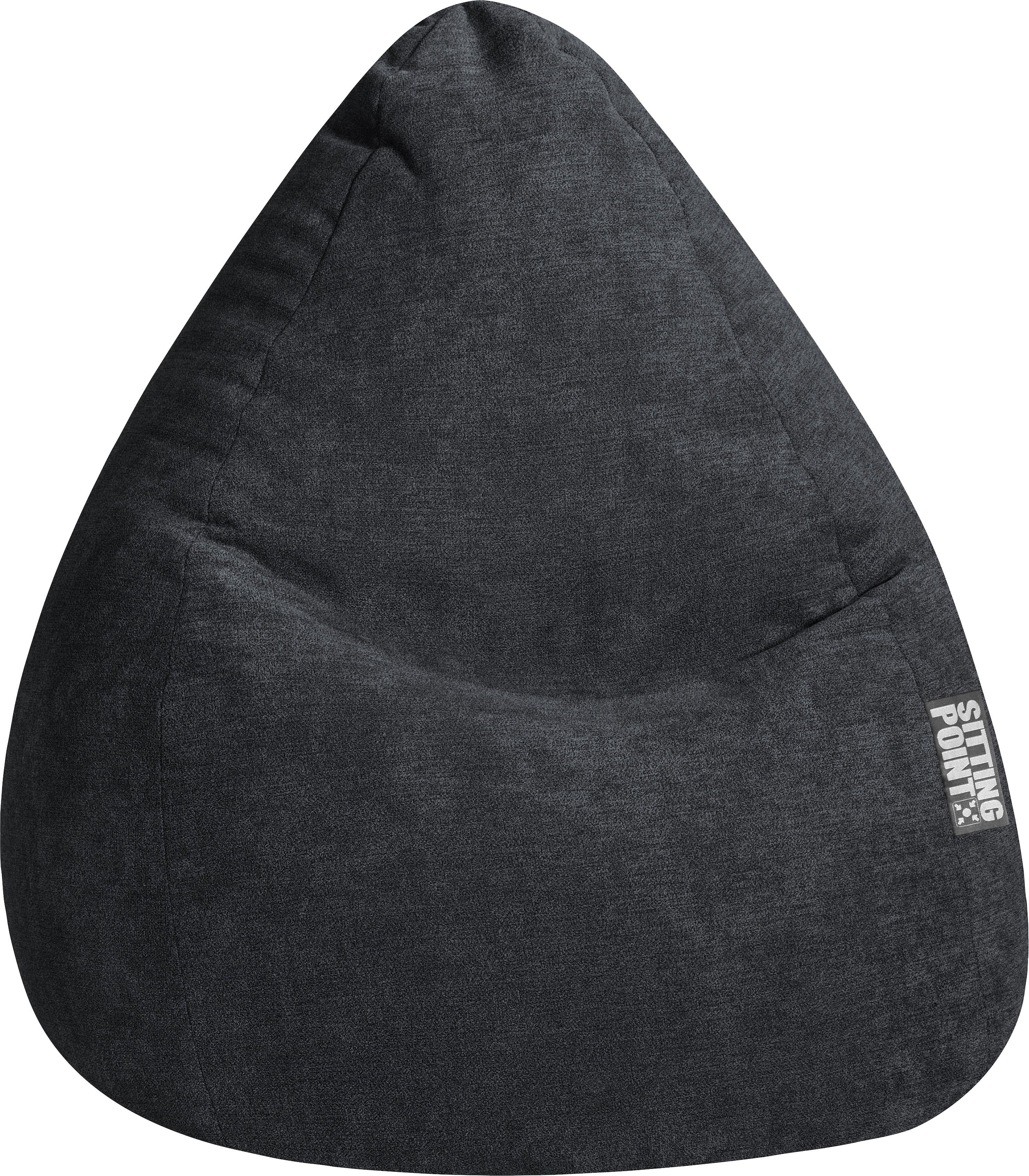 Sitting Point Sitzsack Alfa XXL Schwarz günstig online kaufen