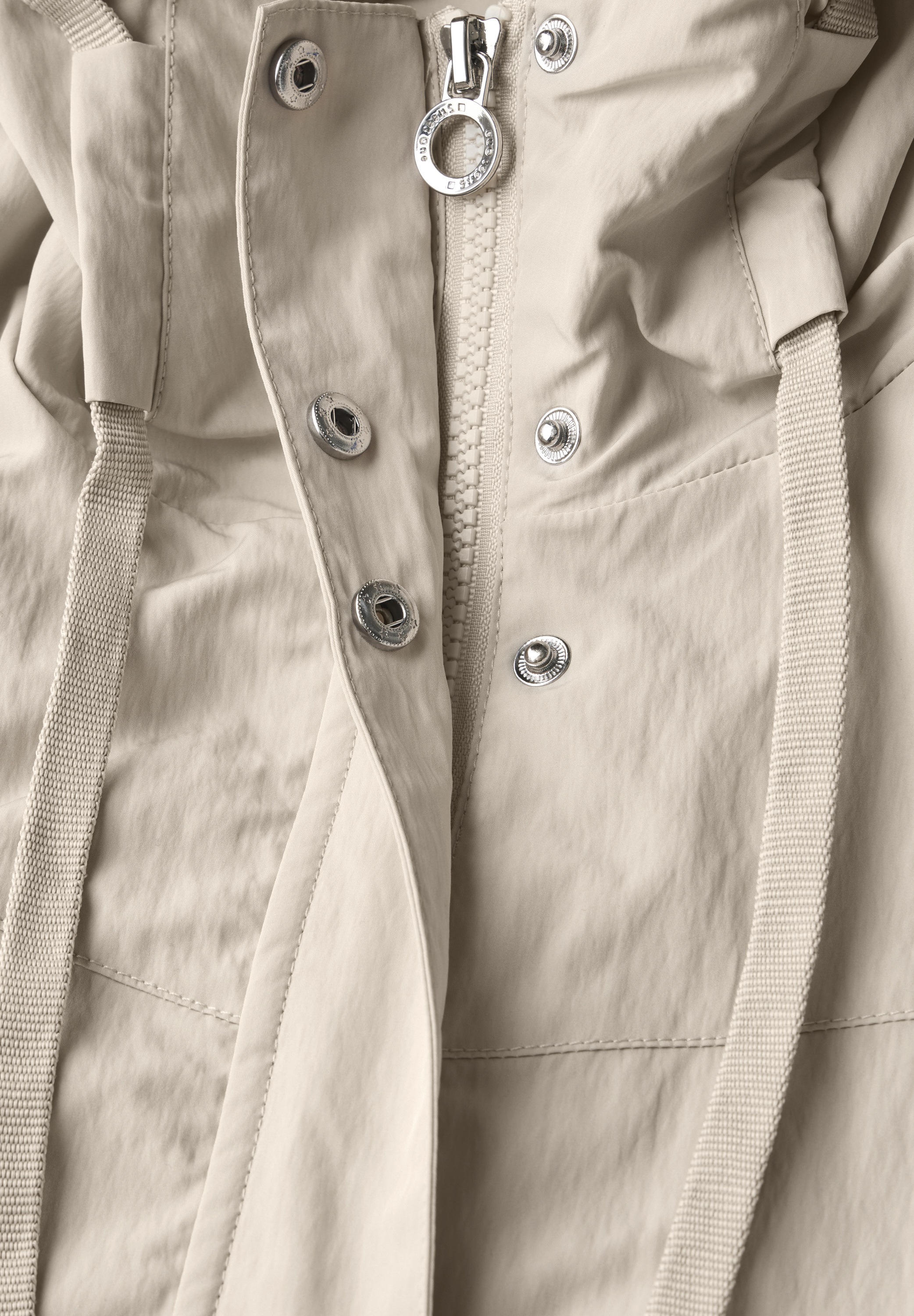 STREET ONE Kurzjacke, mit Kapuze, mit Kapuze mit Tunnelzugband
