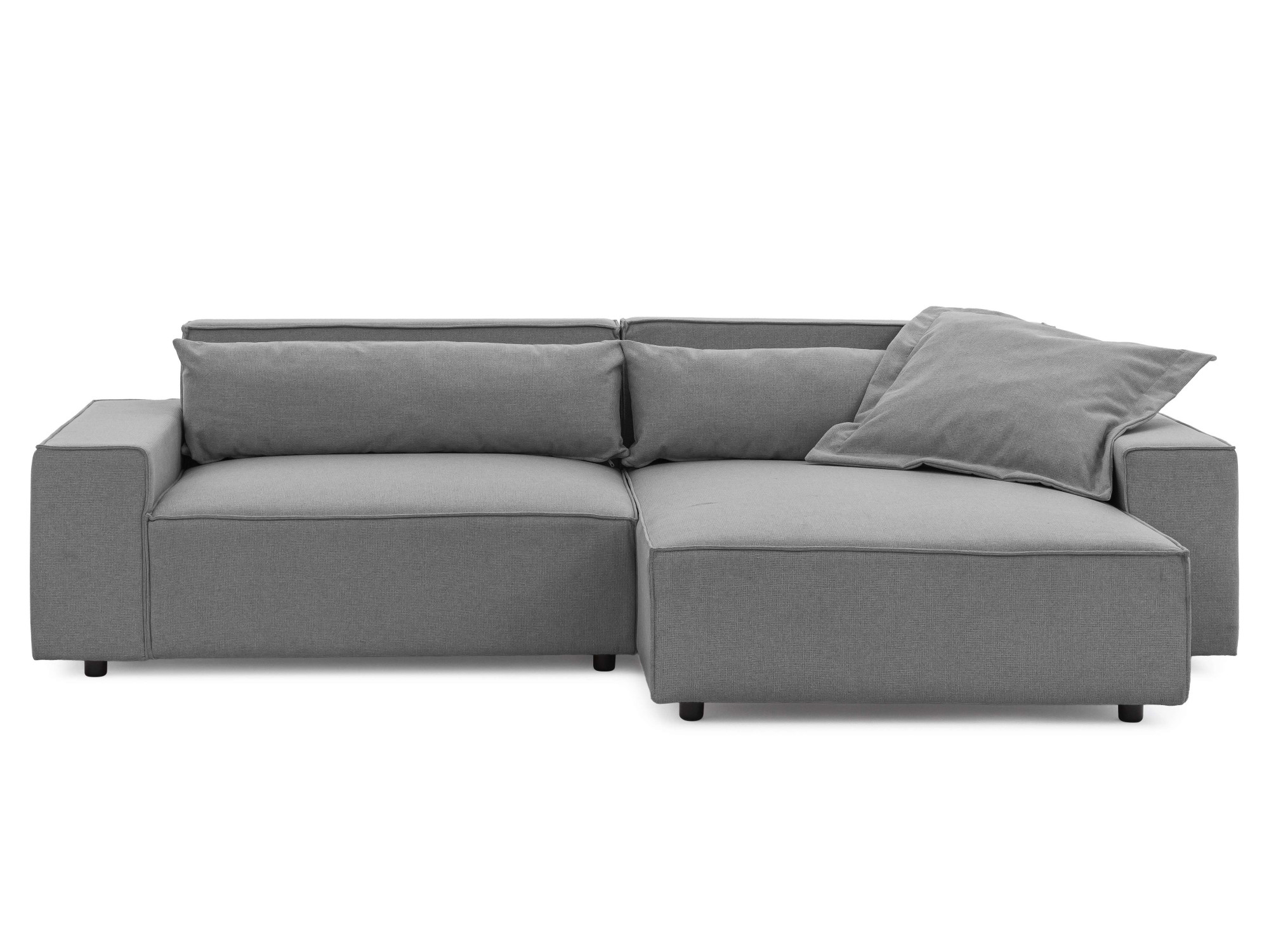 OTTO home Ecksofa "KINLEE Design-Sofa mit Recamiere rechts/links, Maße B/T/ günstig online kaufen