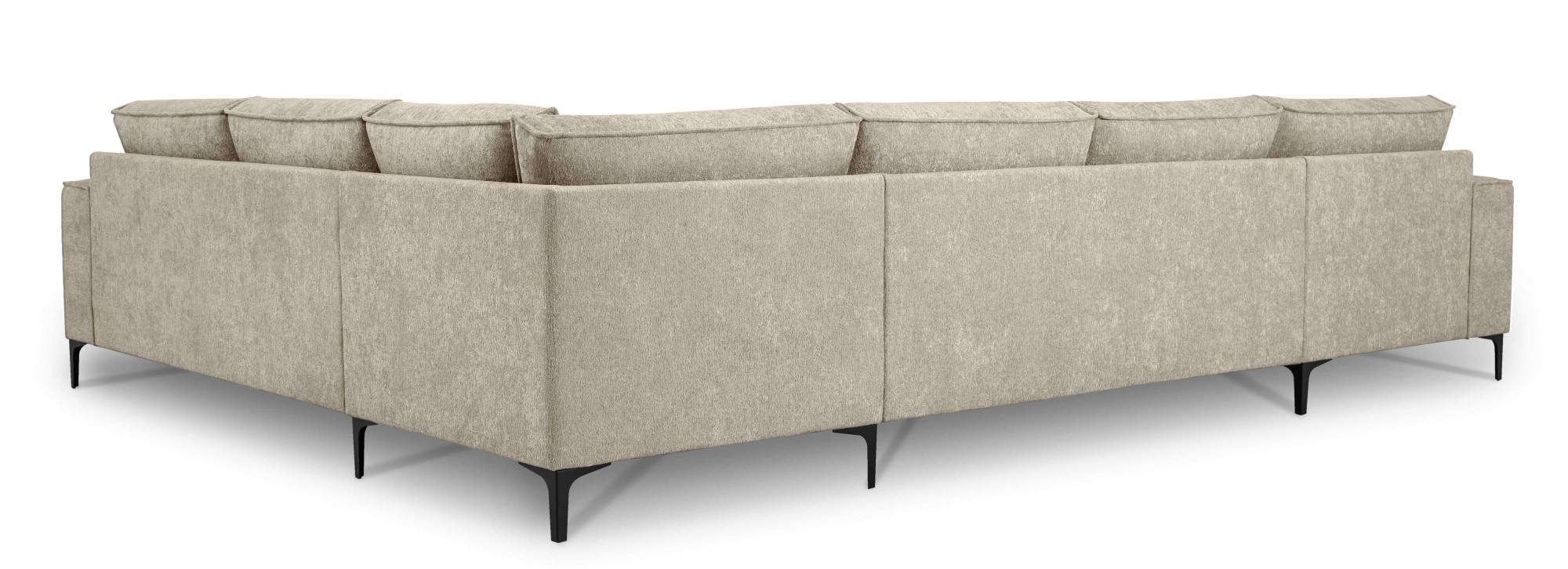Places of Style Wohnlandschaft »Oland«, U-Form, im zeitlosem Design und hochwertiger Verabeitung