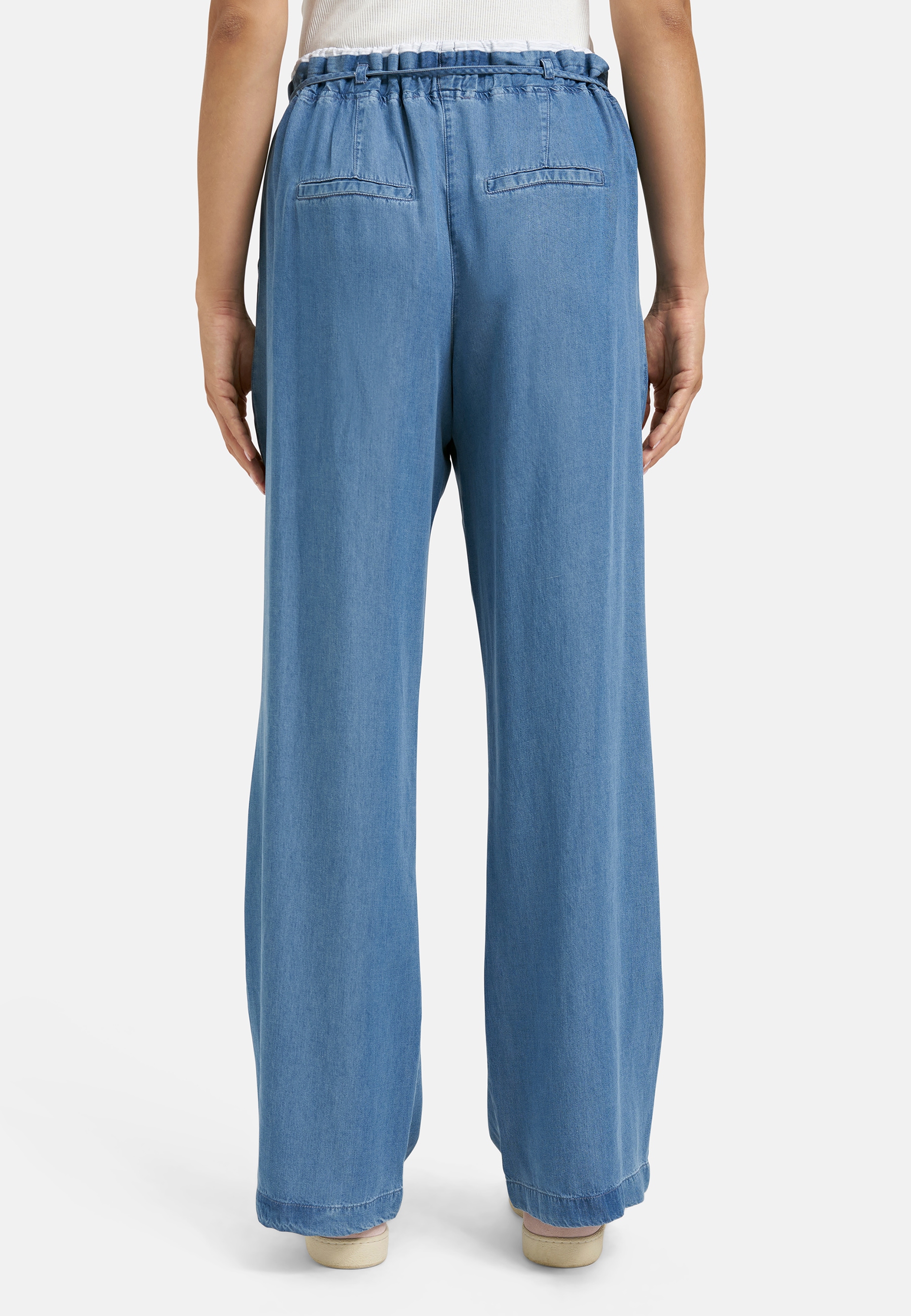 Smith & Soul Comfort-fit-Jeans mit Elastikbund und Kordel