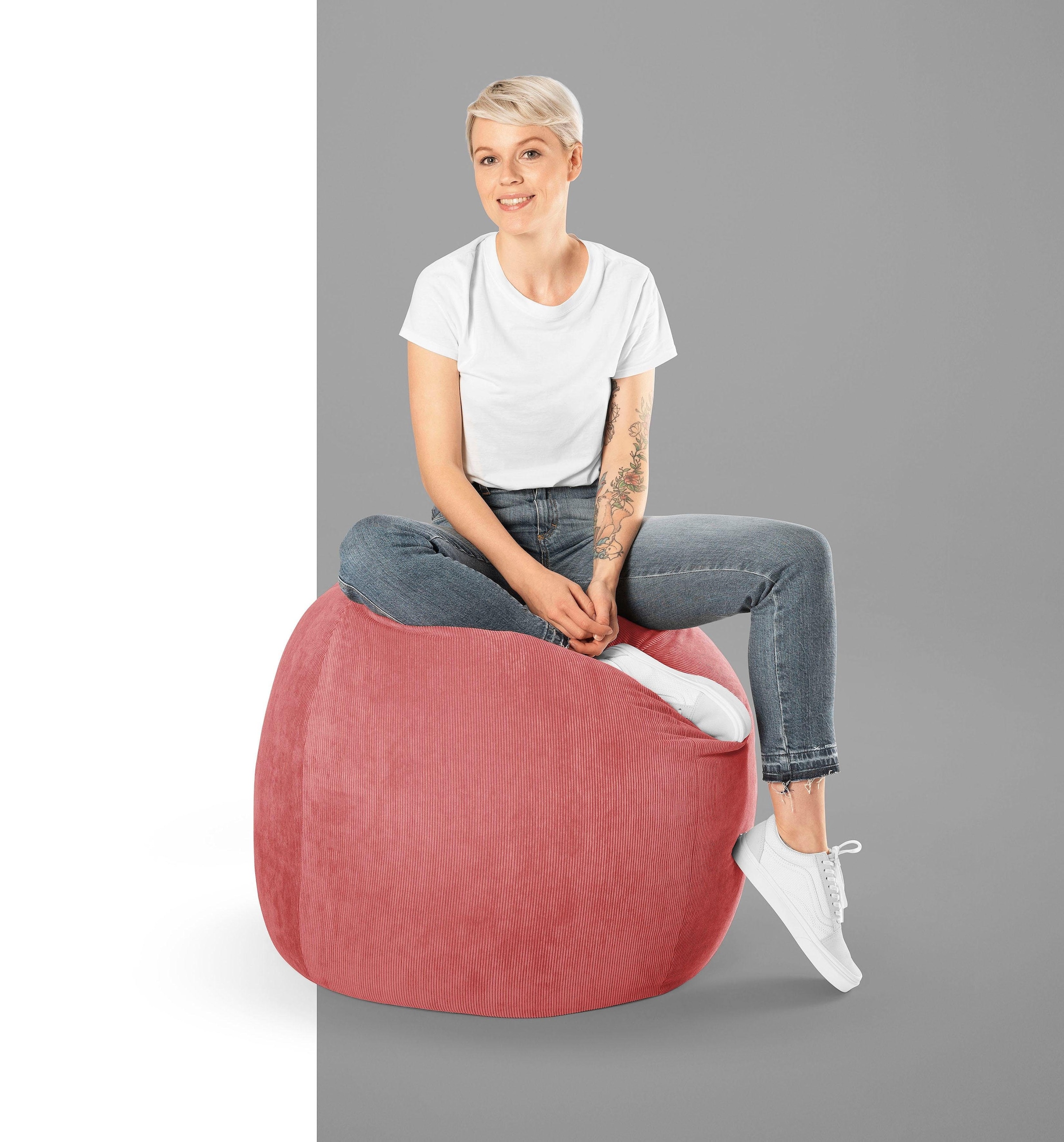 Sitting Point Sitzsack »BeanBag Cordone XL«, (1 St.), Kord
