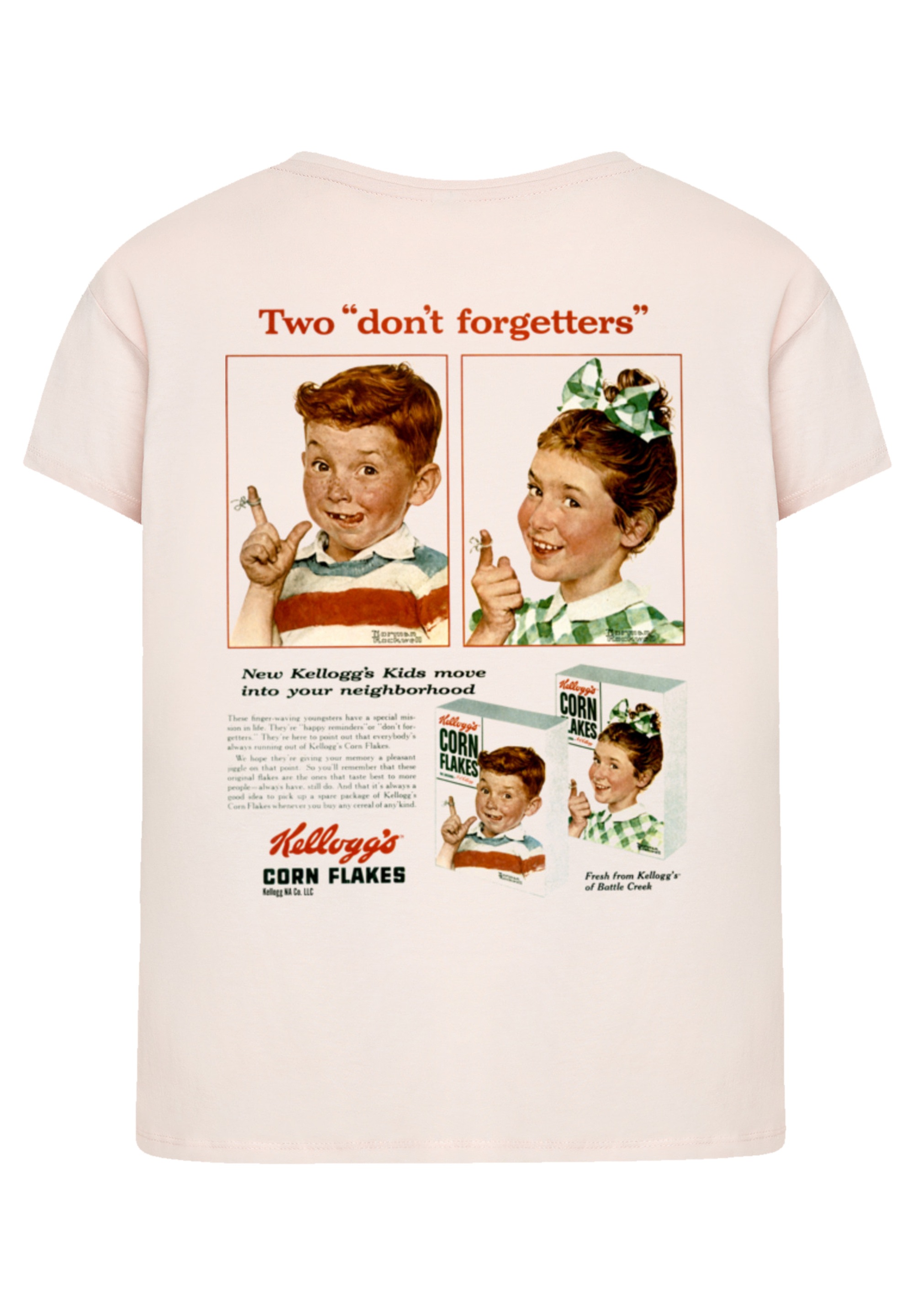 F4NT4STIC T-Shirt »Kellogg's Corn Flakes Cereal Box Children Retro« Premium Qualität