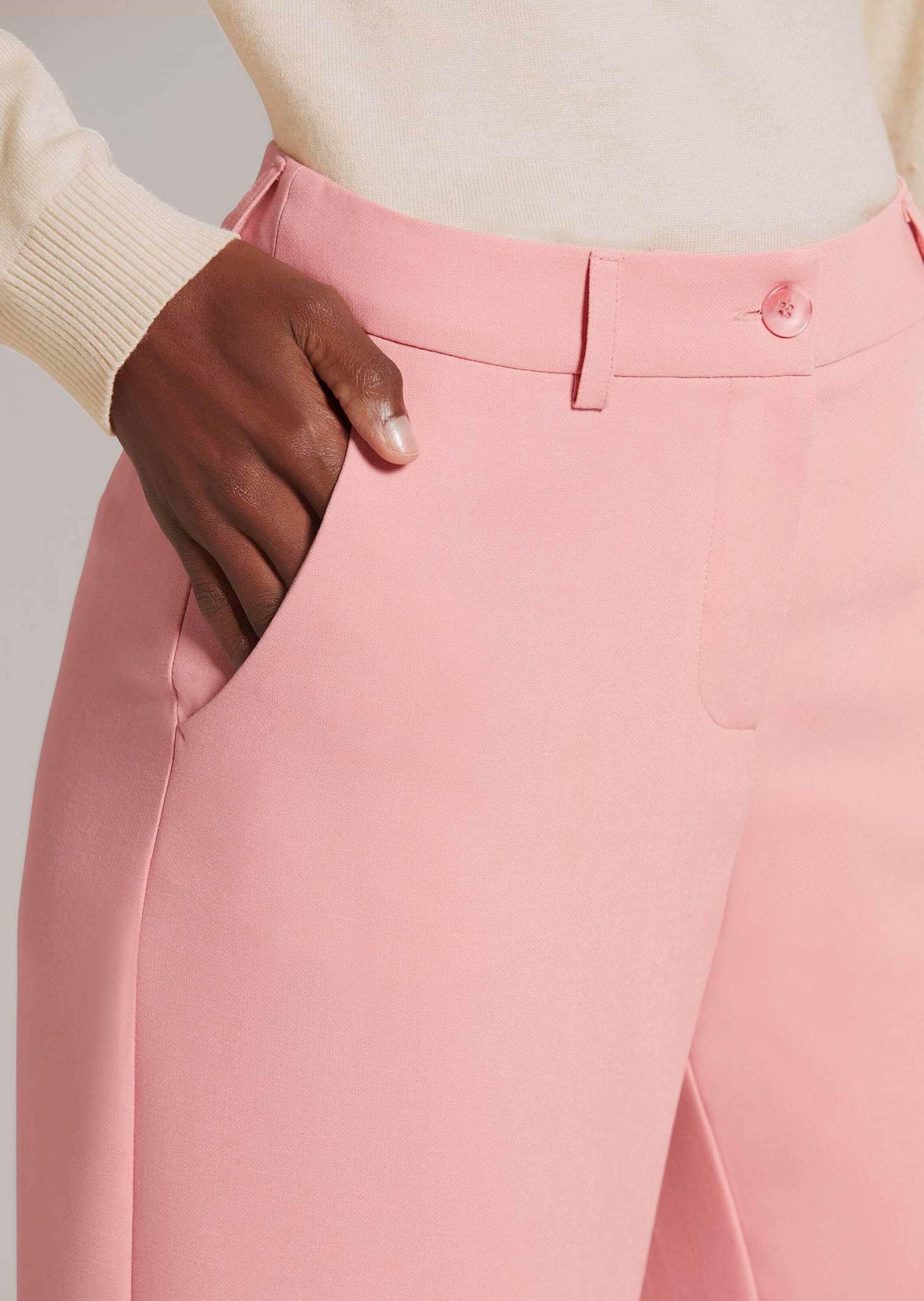MADELEINE Bügelfaltenhose »Hose Weite Palazzo-Hose mit Bügelfalten«