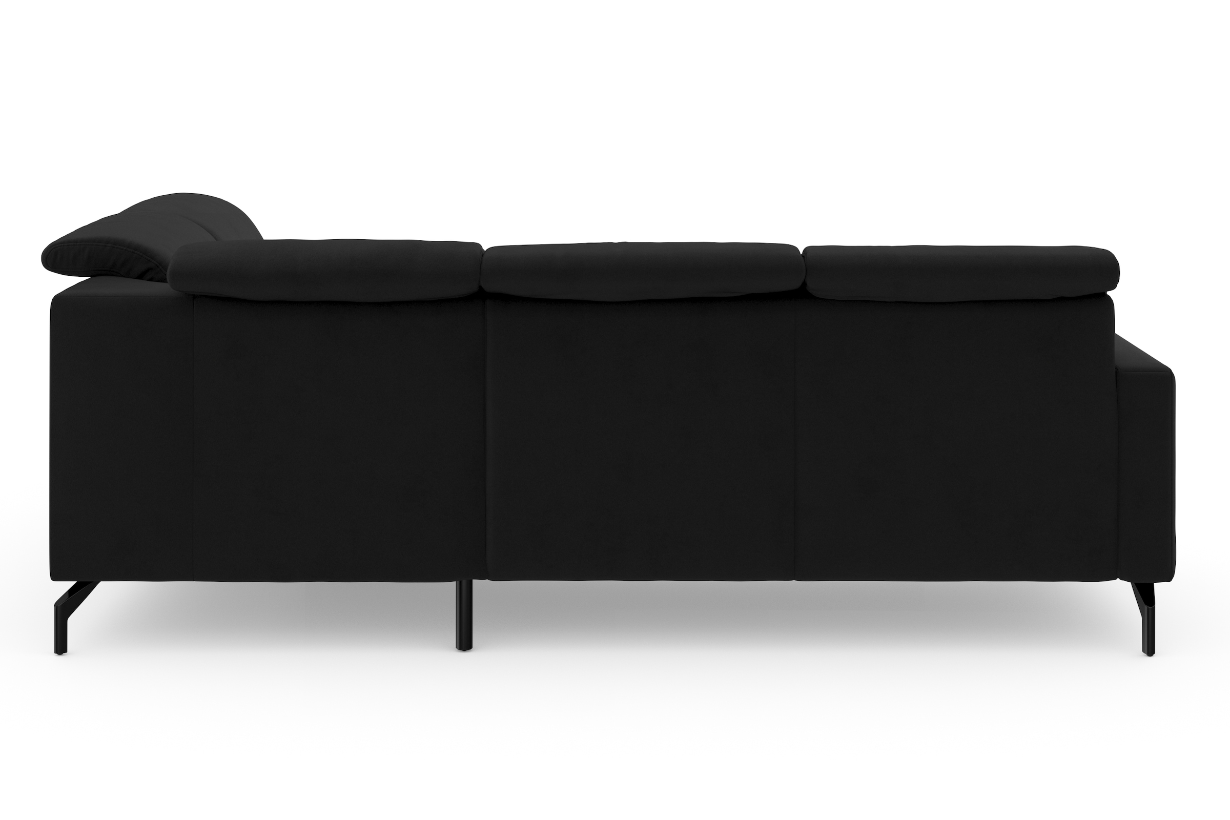 sit&more Ecksofa »Bailando L-Form« wahlweise mit Kopfteilverstellung und Vorziehsitz, motorisch