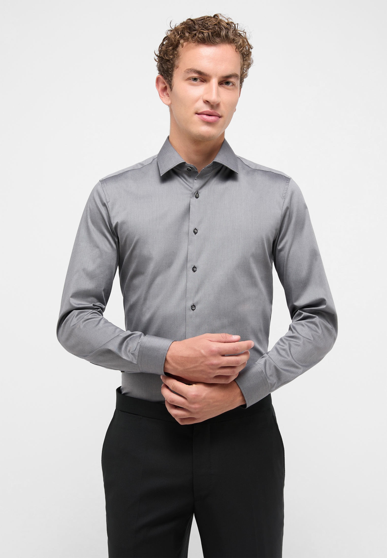 Eterna Langarmhemd "SLIM FIT", NON IRON (bügelfrei) günstig online kaufen