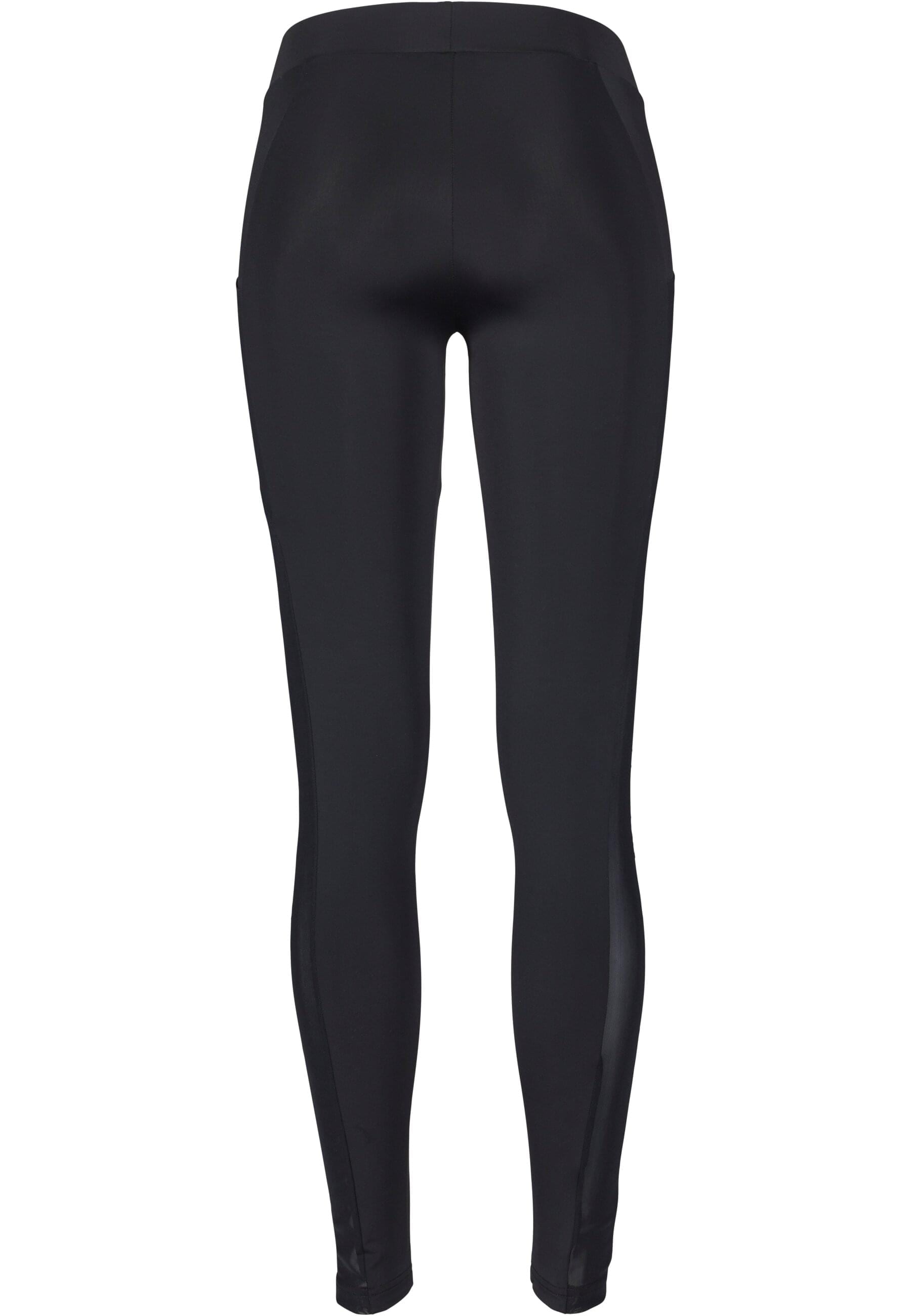 URBAN CLASSICS Leggings »Urban Classics Damen Ladies Tech Mesh Striped Pocket Leggings«, (1 tlg.)