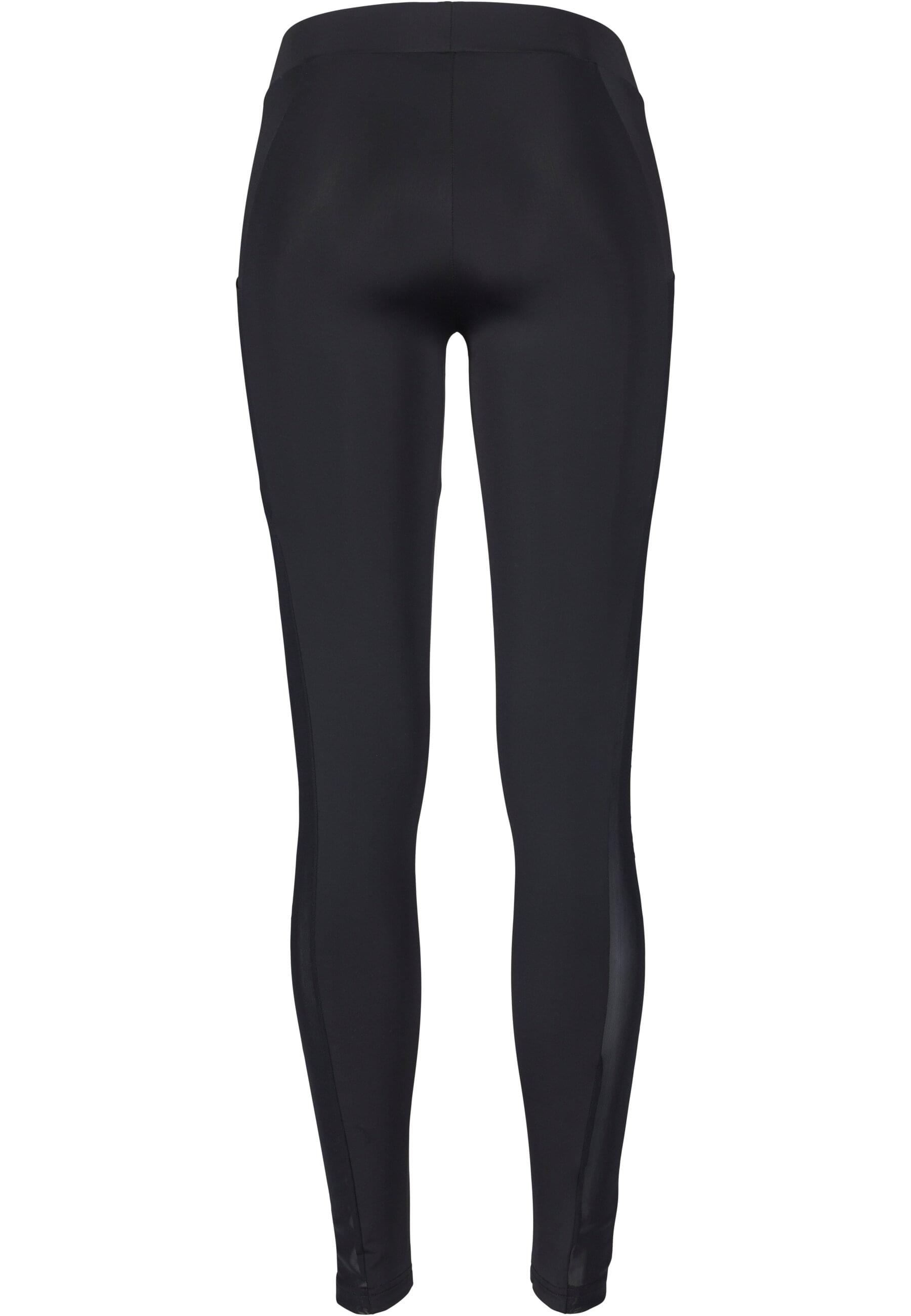 URBAN CLASSICS Leggings "Urban Classics Damen Ladies Tech Mesh Striped Pock günstig online kaufen