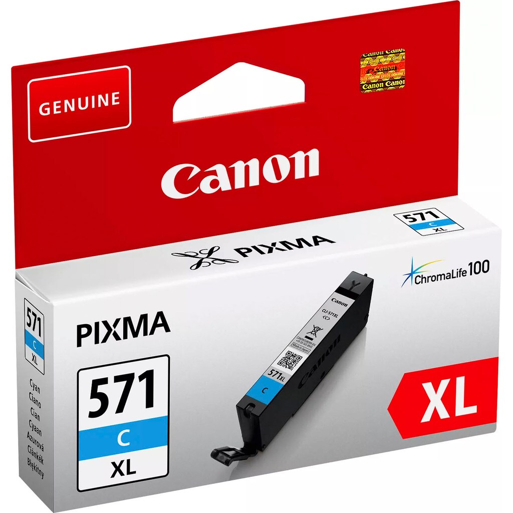 Canon Tintenpatrone »CLI-571 XL cyan«