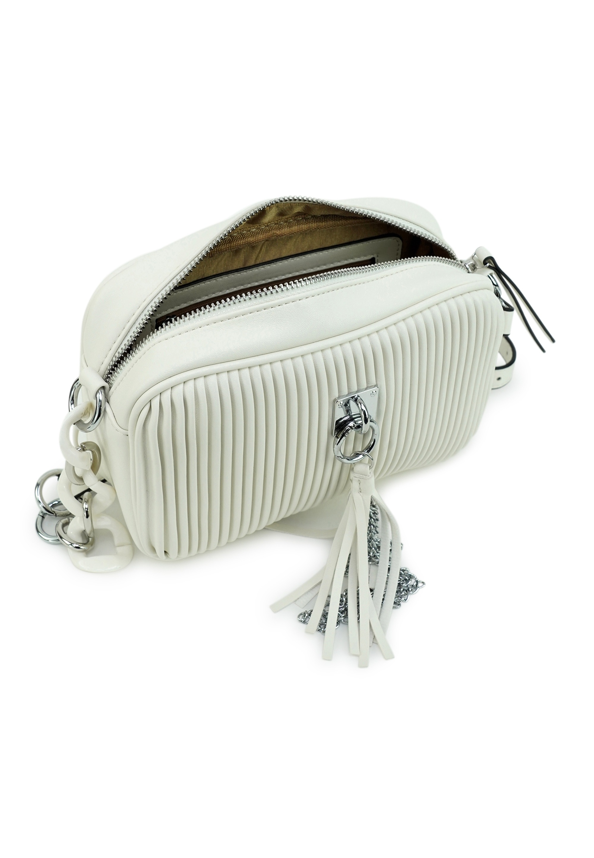 Harpa Schultertasche »FARIZA« mit Anhänger aus Kettenelementen