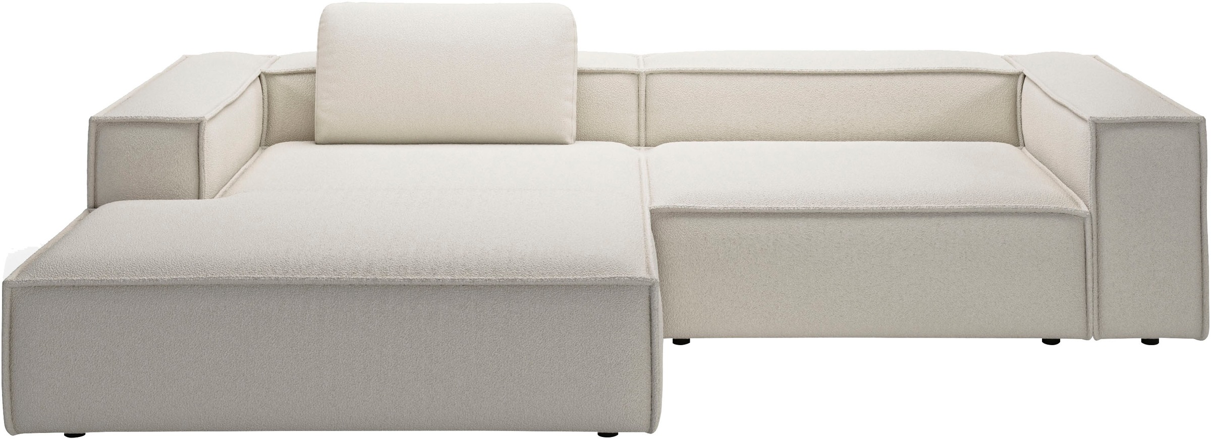 Places of Style Ecksofa »Watertown, modernes XXL L-Form, 306 cm breit«, Großzügiges Lounge-Sofa mit viel Platz für die Familie