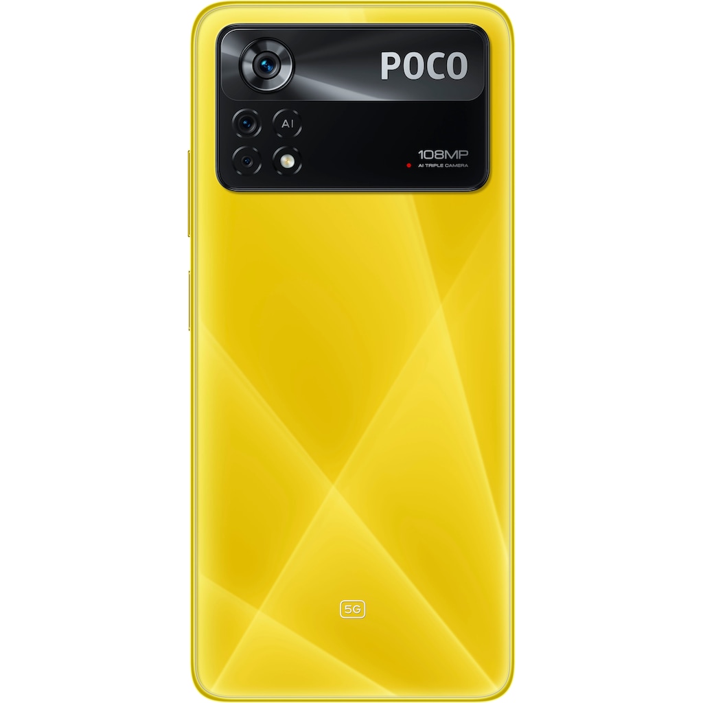 Xiaomi Smartphone »POCO X4 Pro 5G«, POCO Yellow, 16,94 cm/6,67 Zoll, 256 GB Speicherplatz, 108 MP Kamera